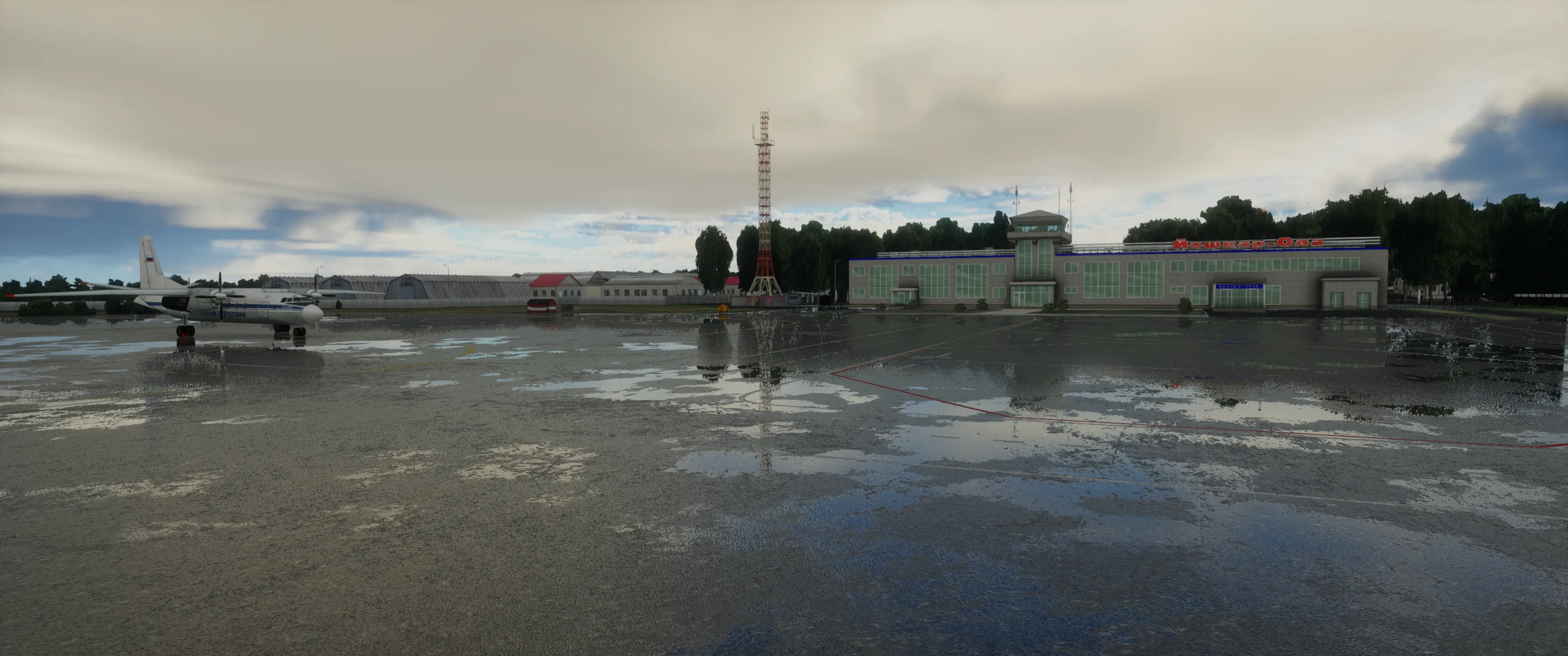 Аэропорт UWKJ ( Йошкар-Ола, Россия )