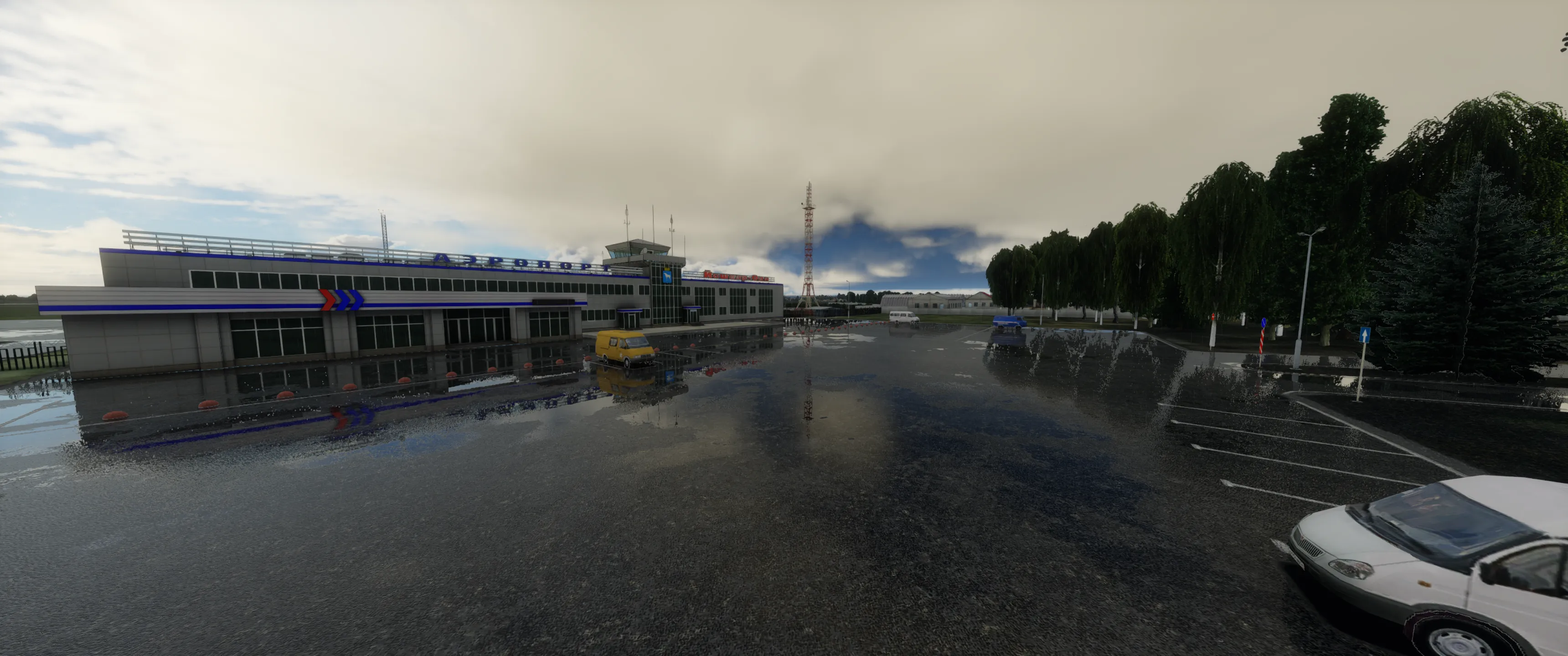 Аэропорт UWKJ ( Йошкар-Ола, Россия )