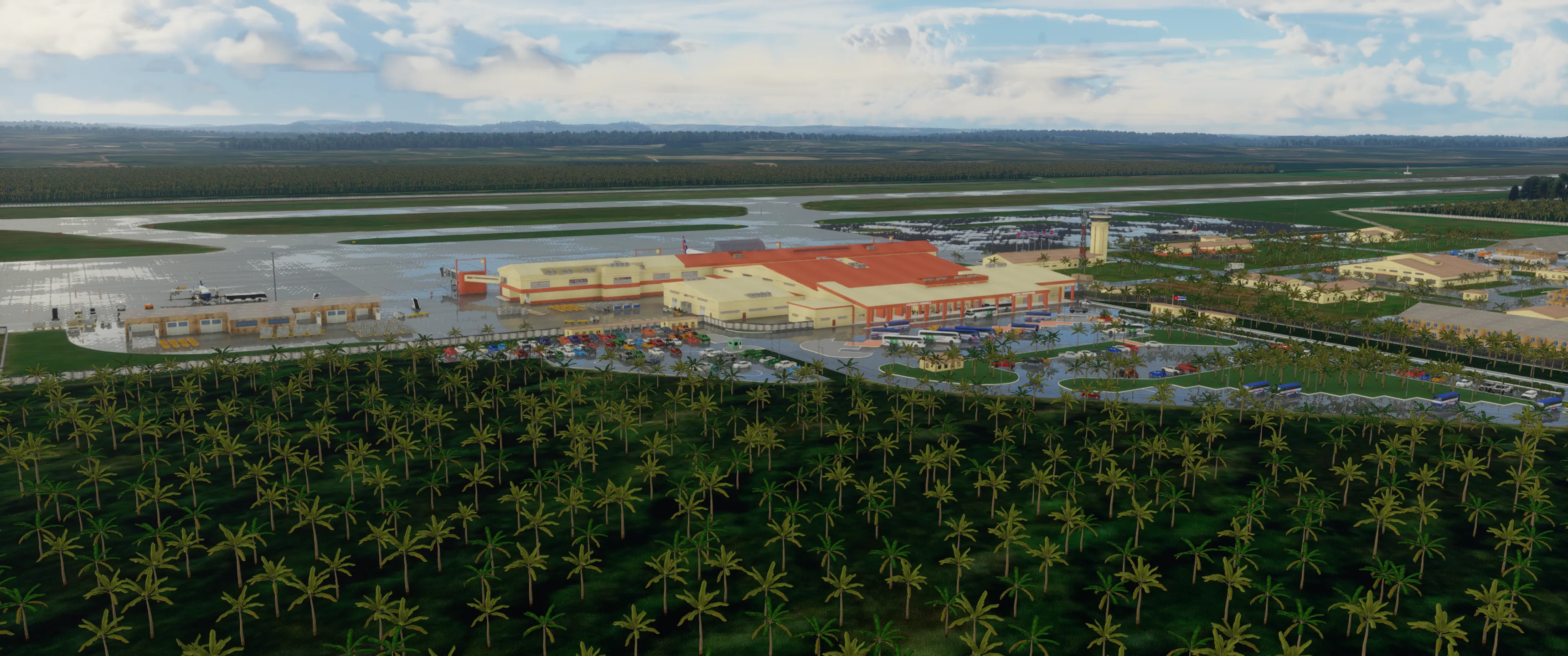 Аэропорт MUVR ( Варадеро, Куба )