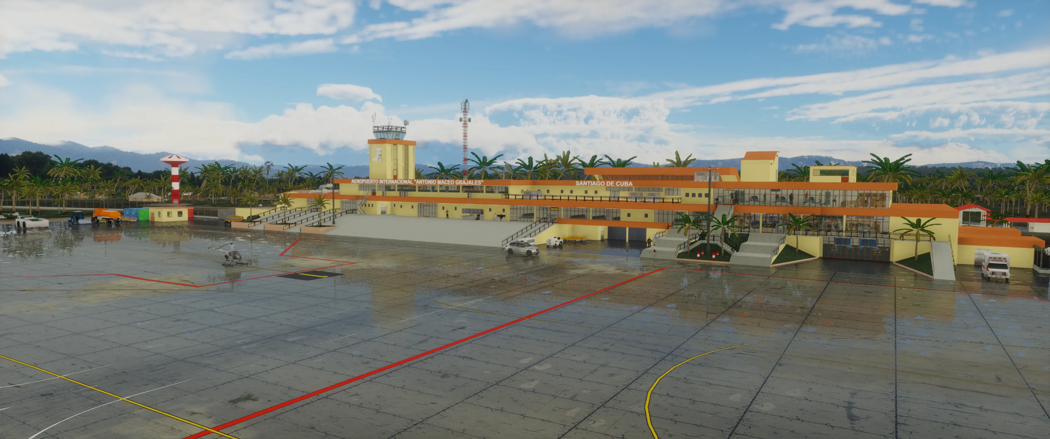 Аэропорт MUCU ( Сантьяго-де-Куба, Куба )