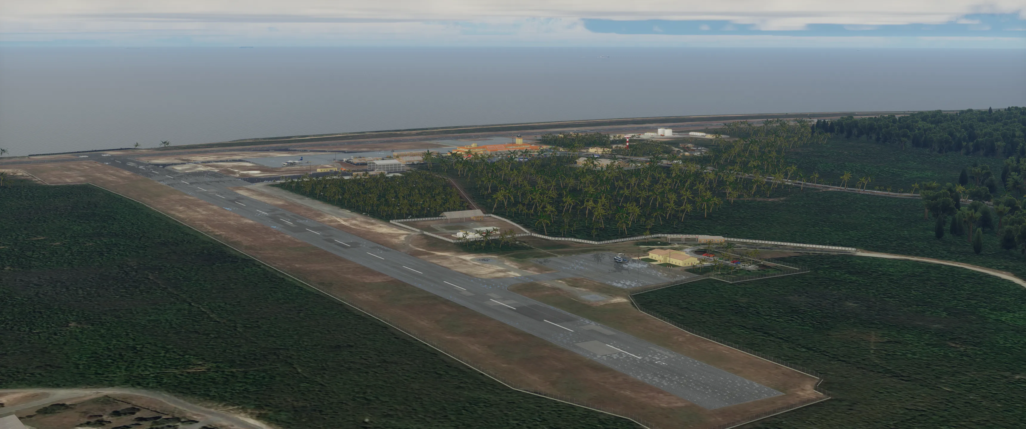 Аэропорт MUCU ( Сантьяго-де-Куба, Куба )