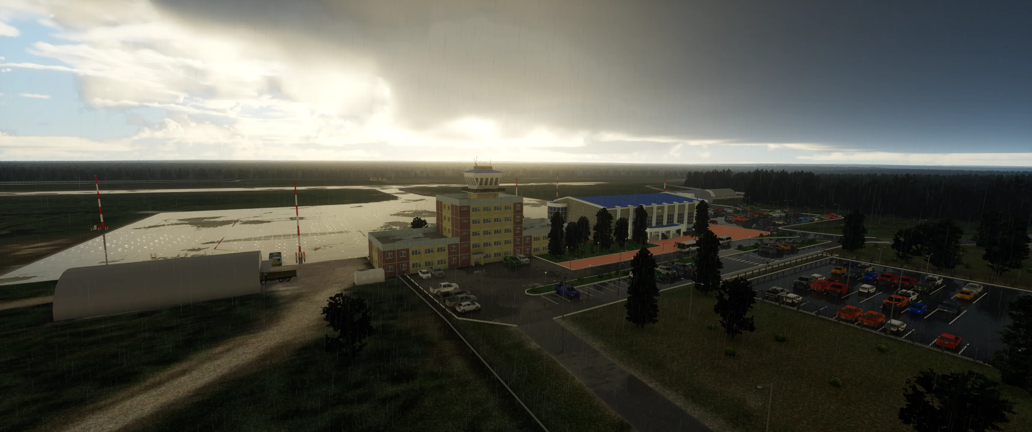 Аэропорт USHN ( Нягань, Россия )