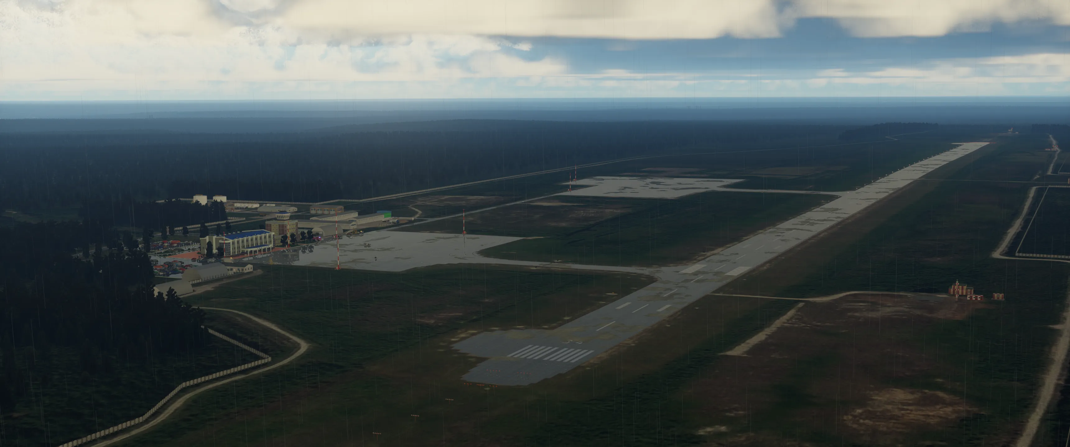 Аэропорт USHN ( Нягань, Россия )