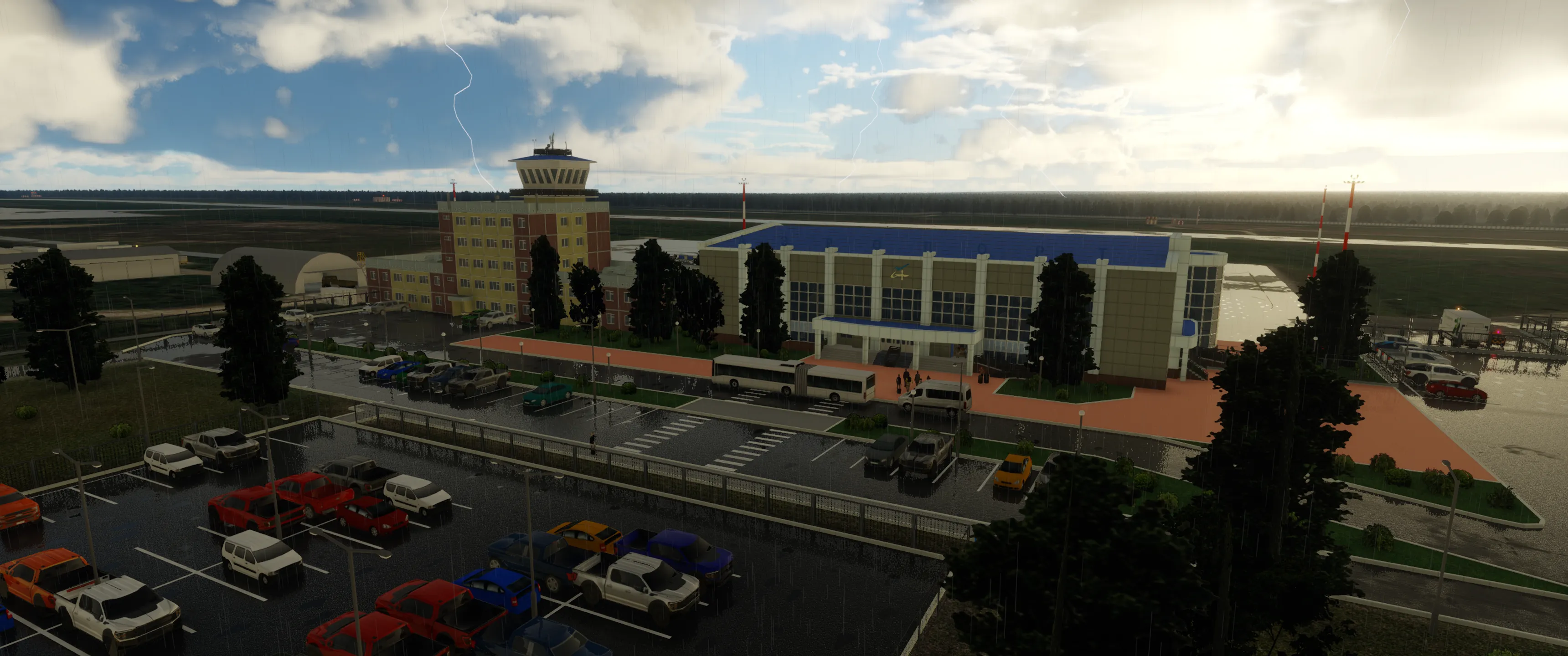 Аэропорт USHN ( Нягань, Россия )