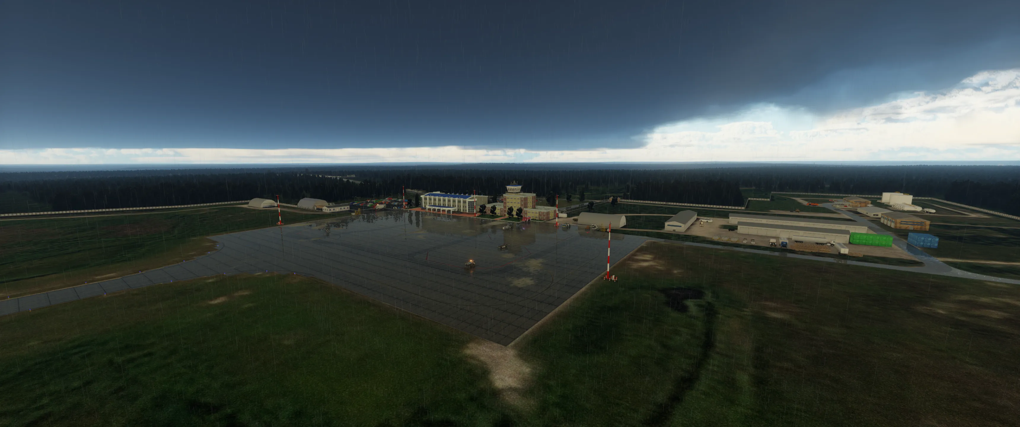 Аэропорт USHN ( Нягань, Россия )