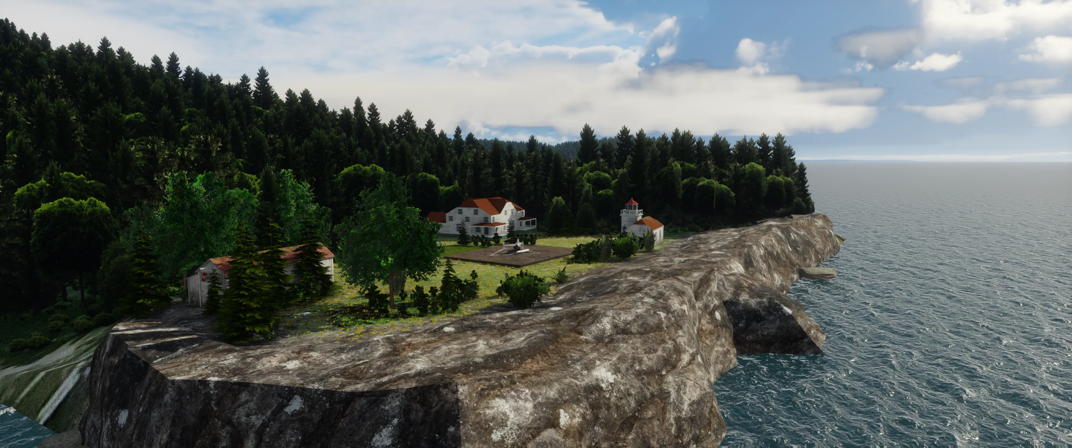 Аэродром ALBU ( о. Аллан, США )