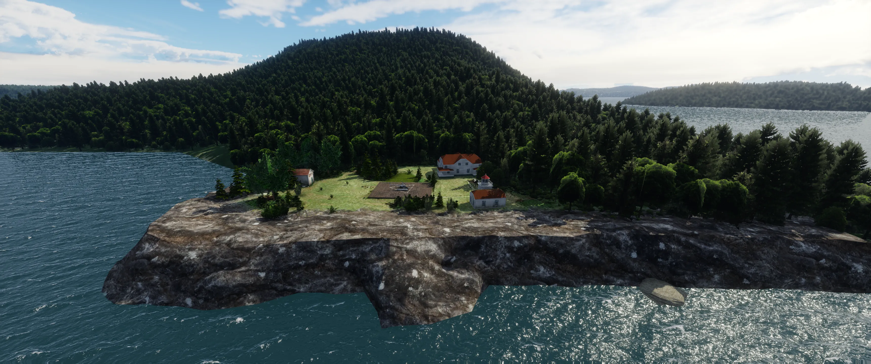 Аэродром ALBU ( о. Аллан, США )