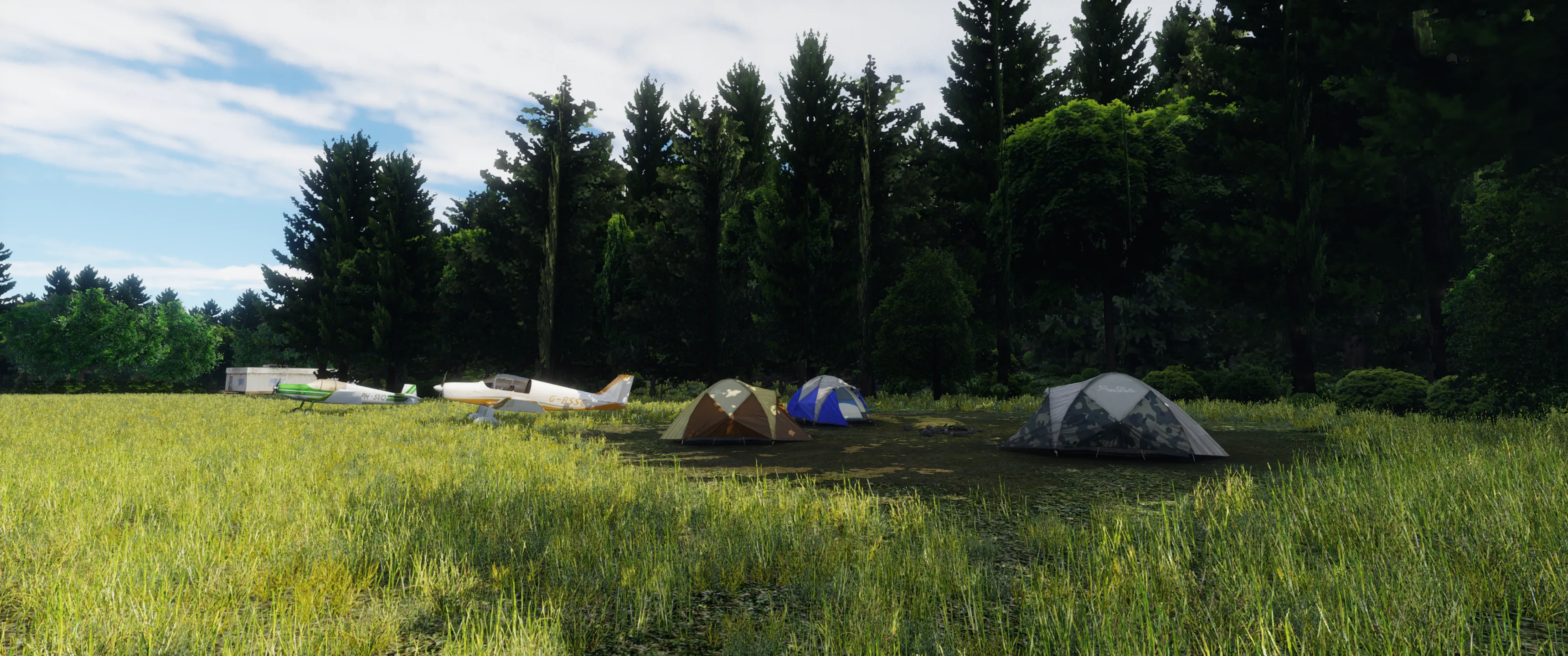 Аэродром ALBU ( о. Аллан, США )