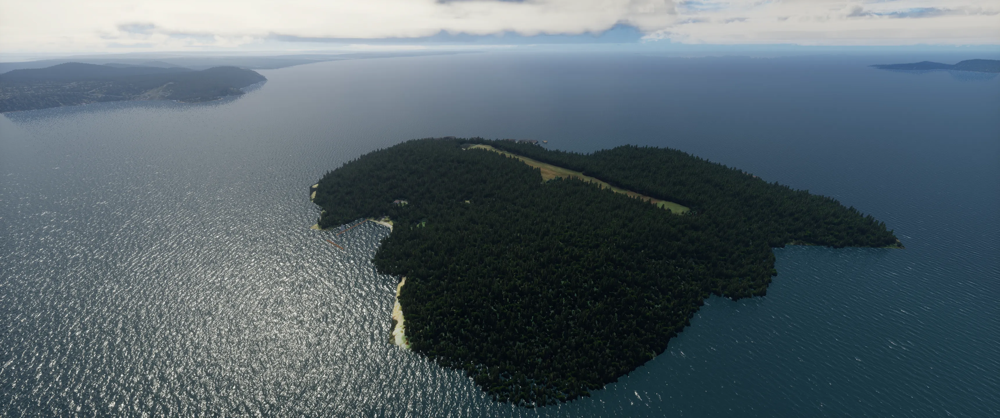 Аэродром ALBU ( о. Аллан, США )