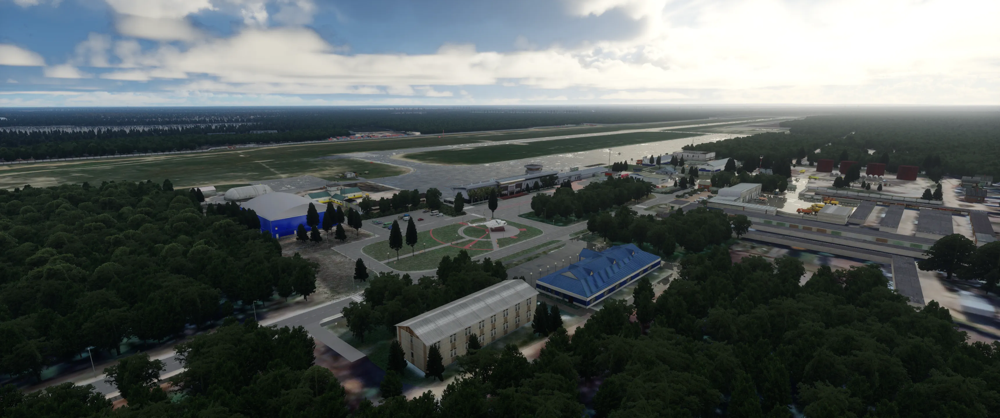 Аэропорт USHQ ( Белоярский, Россия )