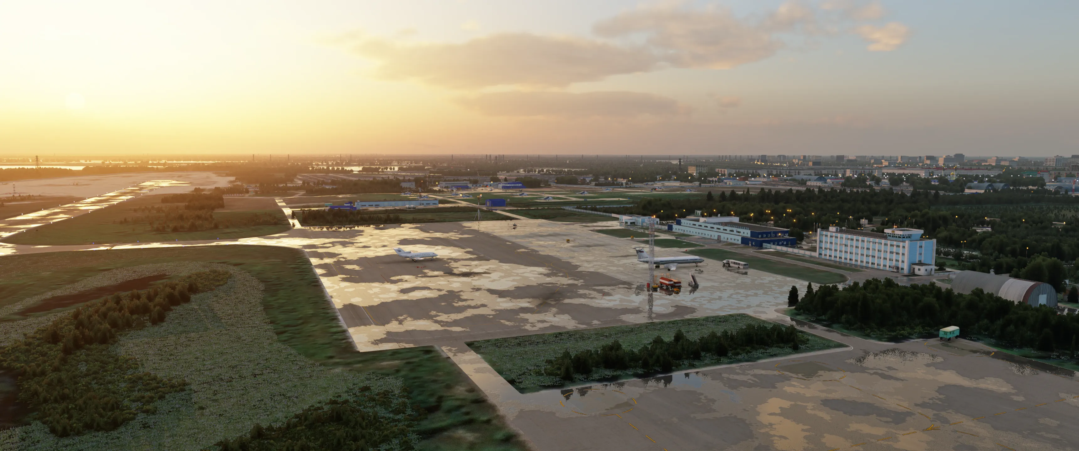 Аэропорт USRN ( Нефтеюганск, Россия )