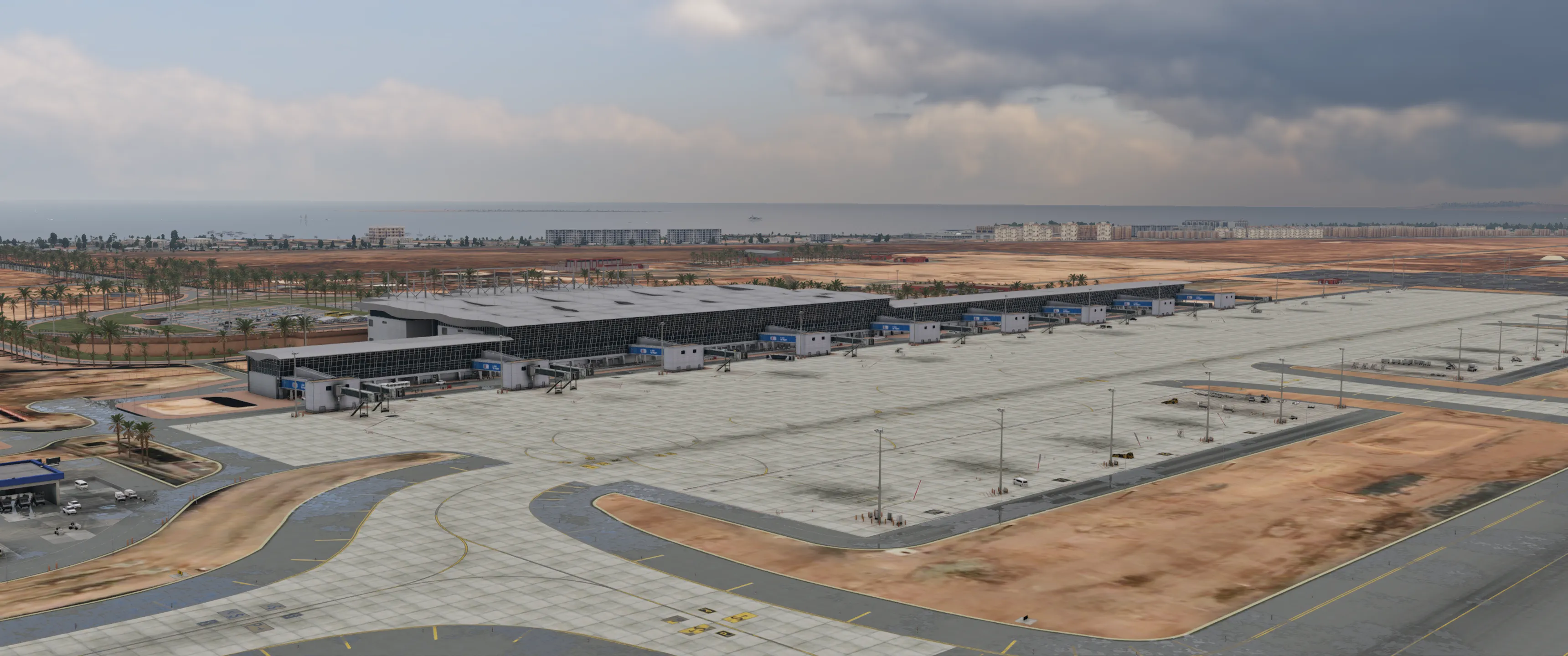 Аэропорт HEGN ( Хургада, Египет ) FSDG