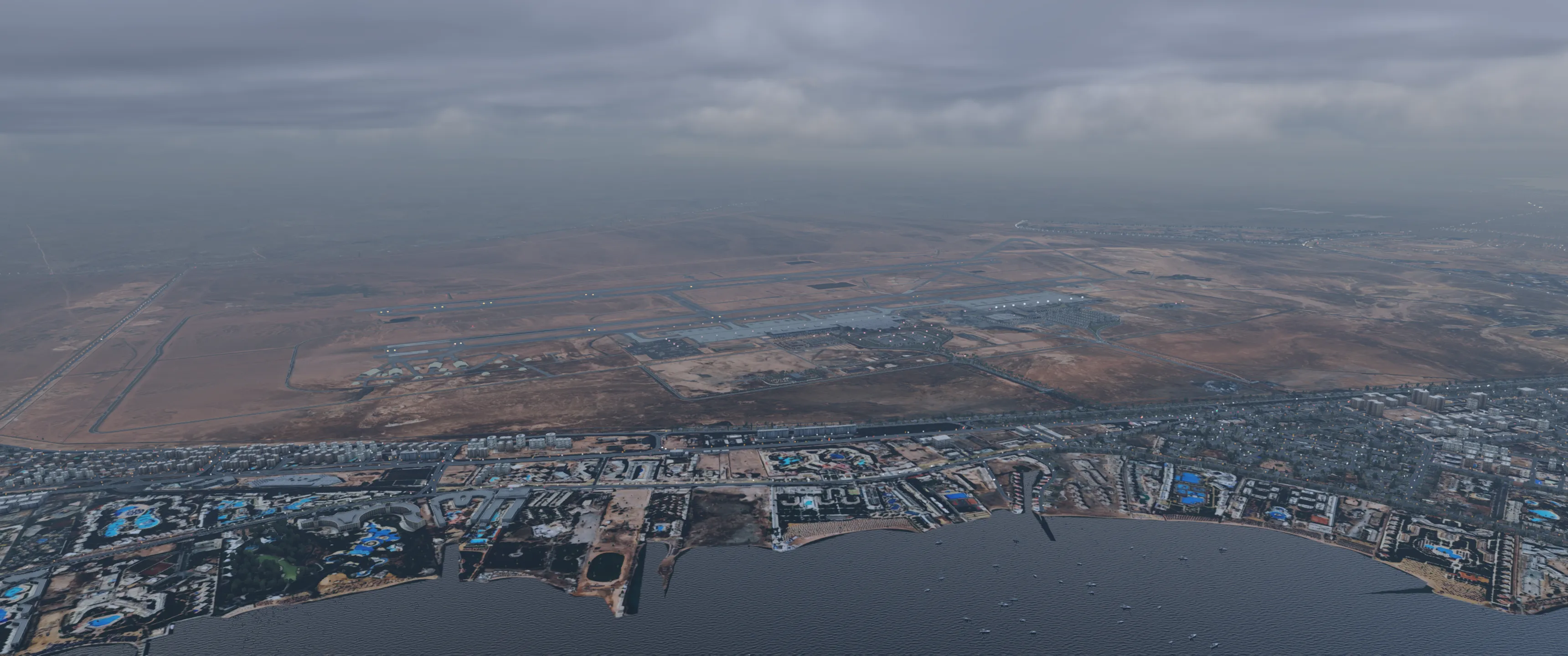 Аэропорт HEGN ( Хургада, Египет ) FSDG