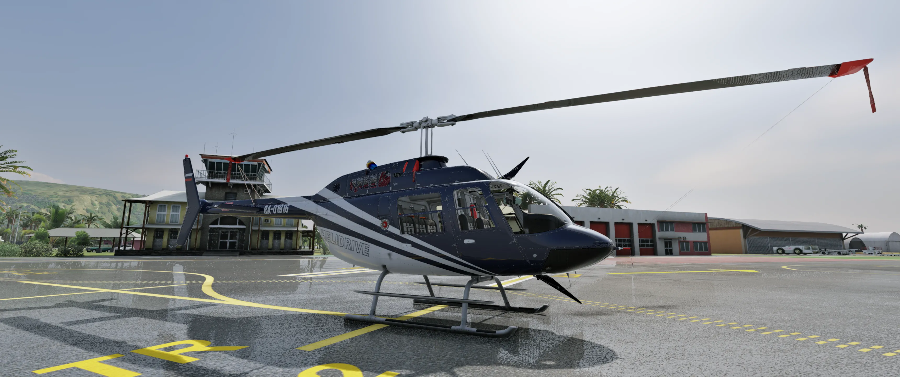 Bell 206 JetRanger by CowanSim