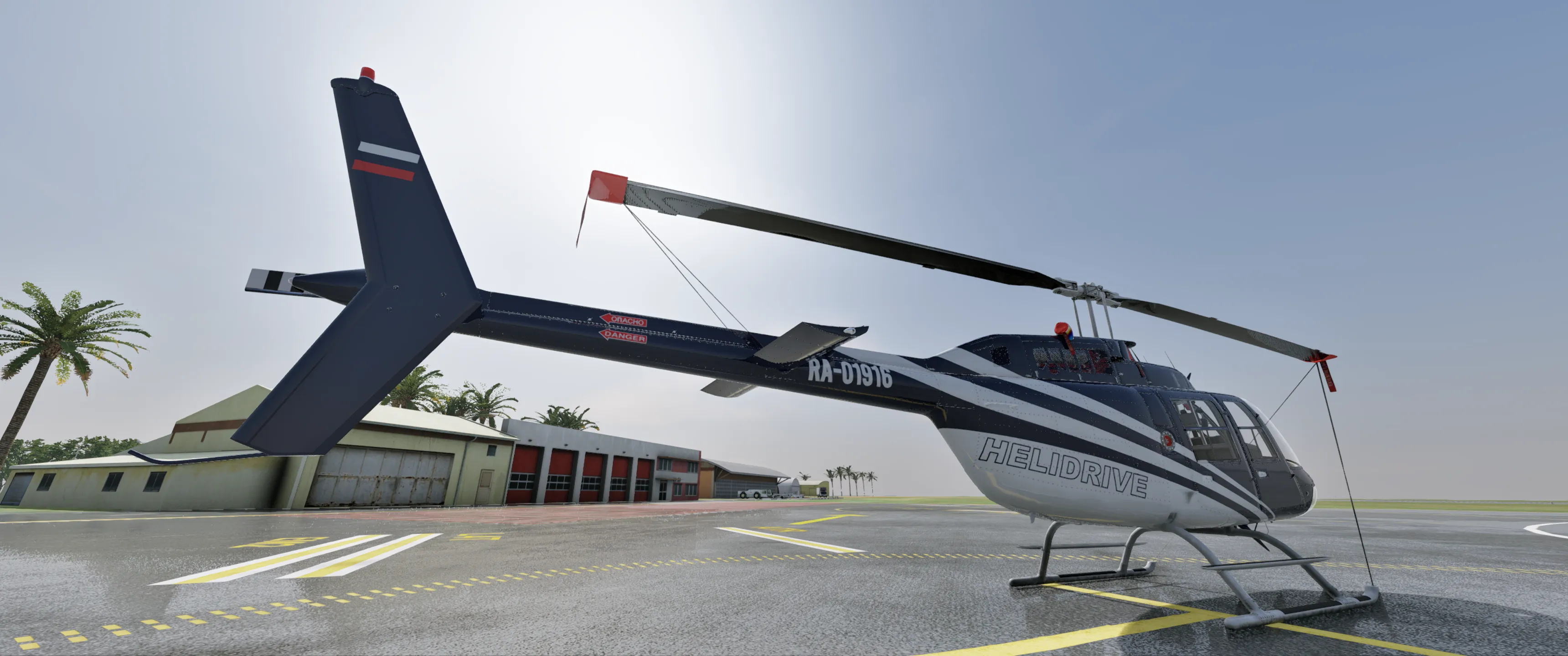 Bell 206 JetRanger by CowanSim