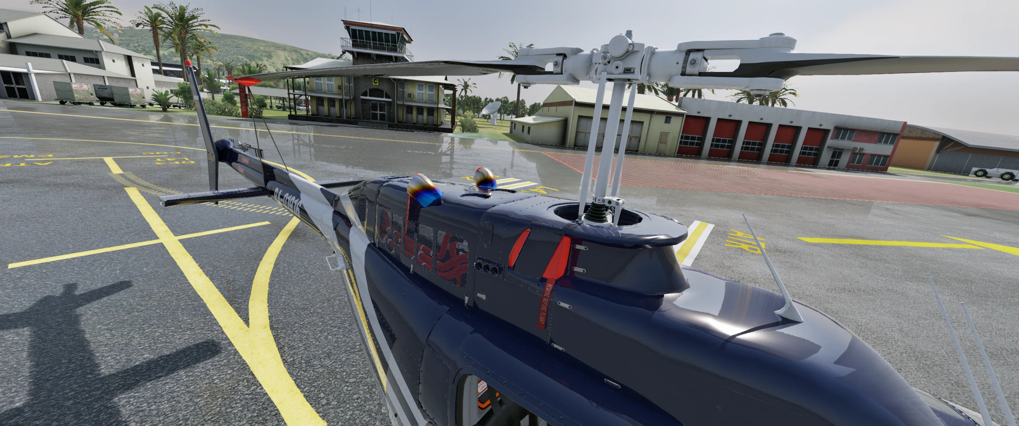 Bell 206 JetRanger by CowanSim