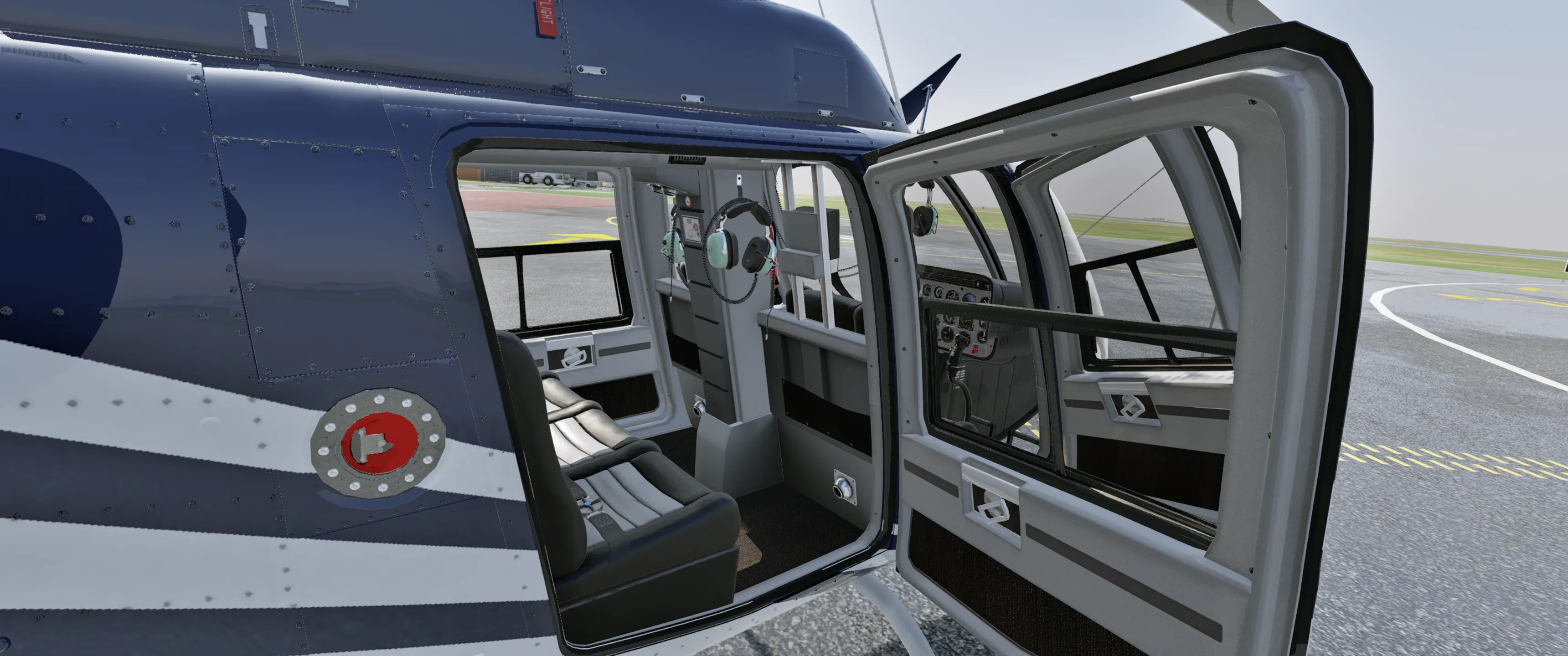 Bell 206 JetRanger by CowanSim