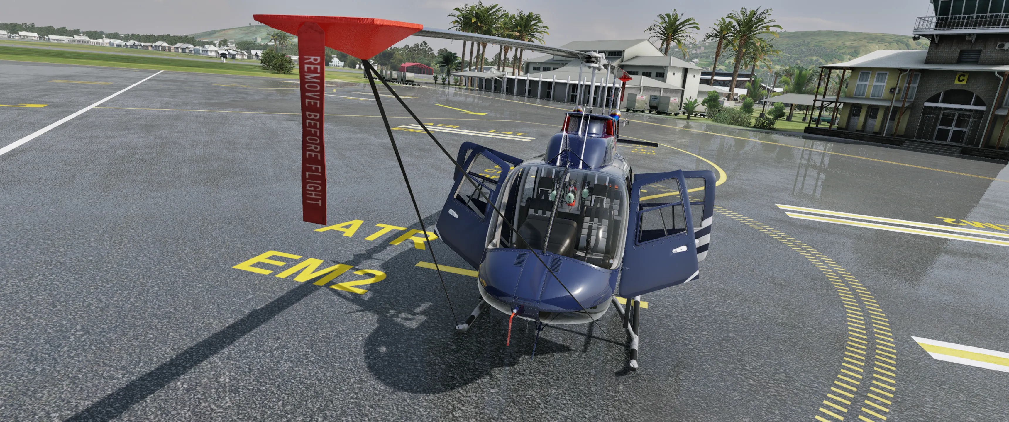 Bell 206 JetRanger by CowanSim