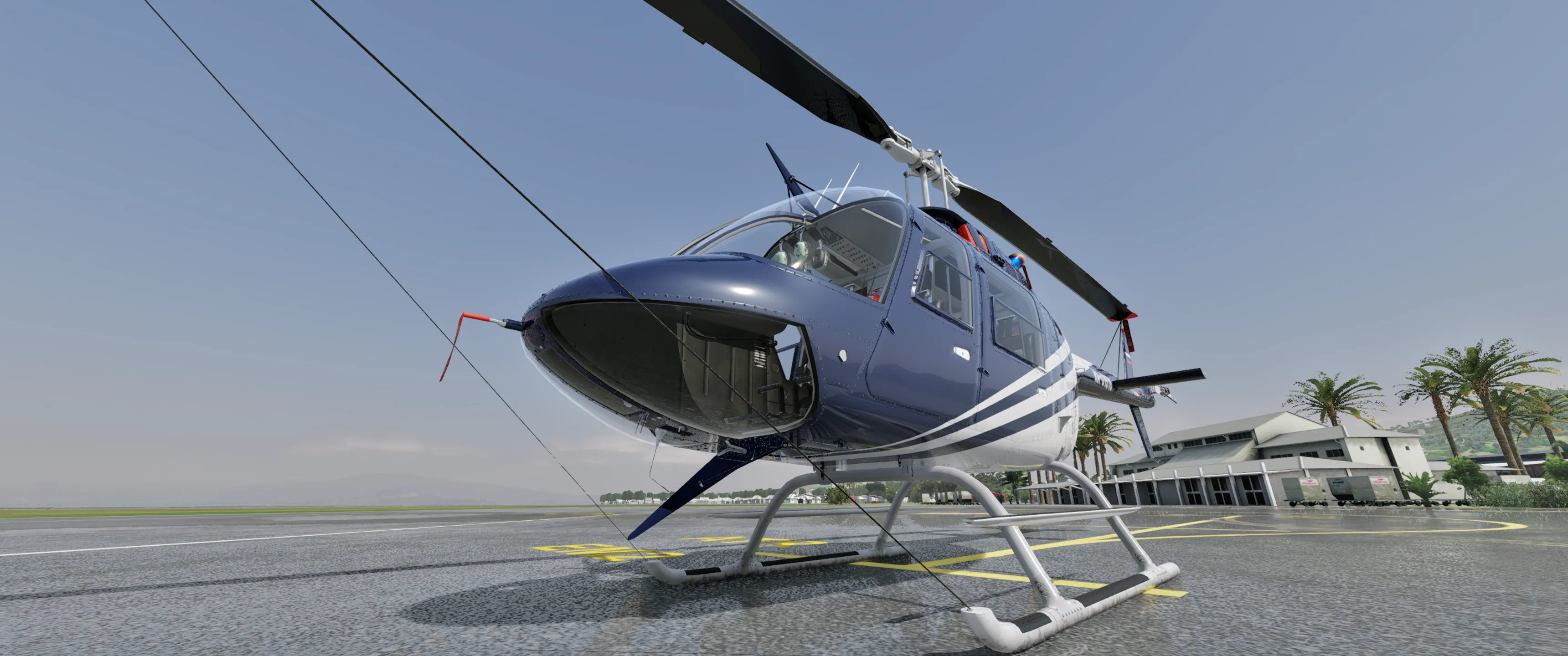 Bell 206 JetRanger by CowanSim