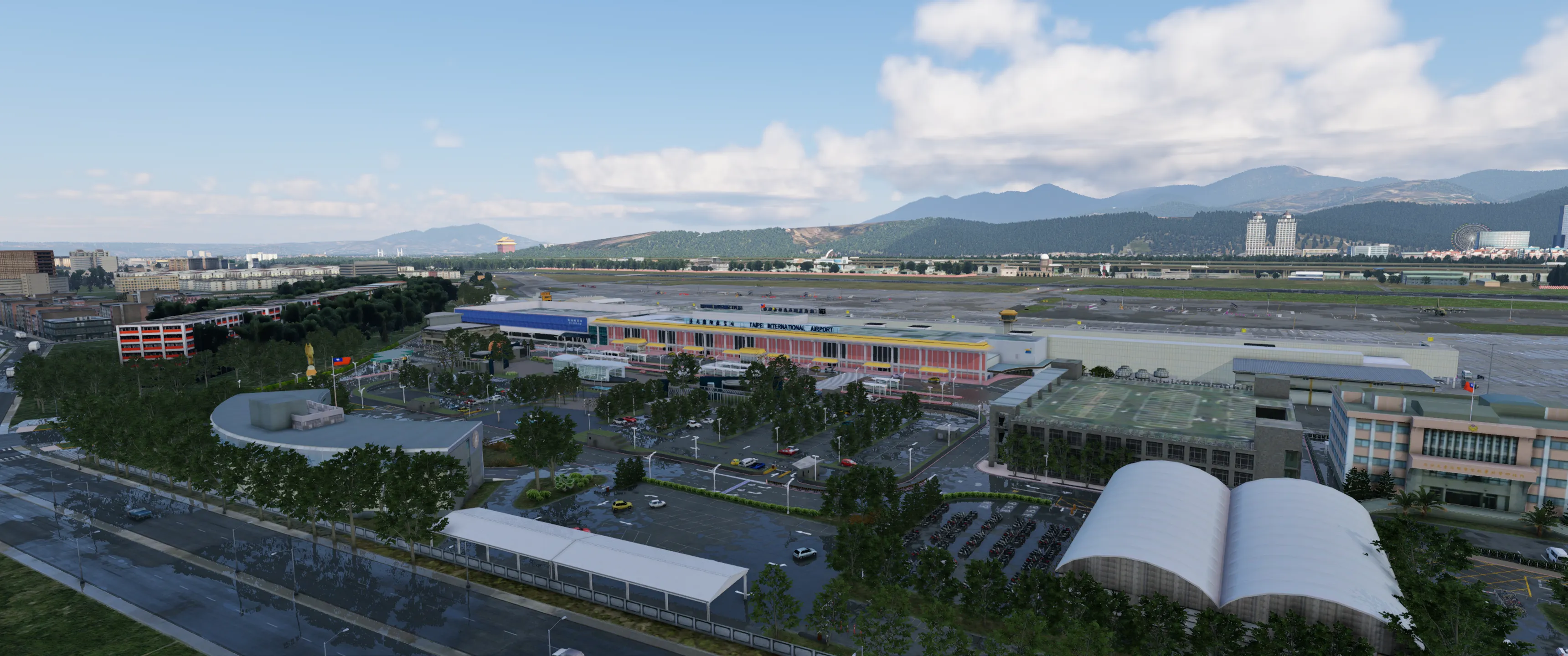 Аэропорт RCSS ( Тайбэй, Тайвань )