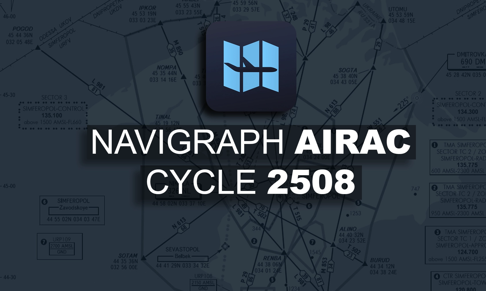 Navigraph AIRAC Cycle 2508