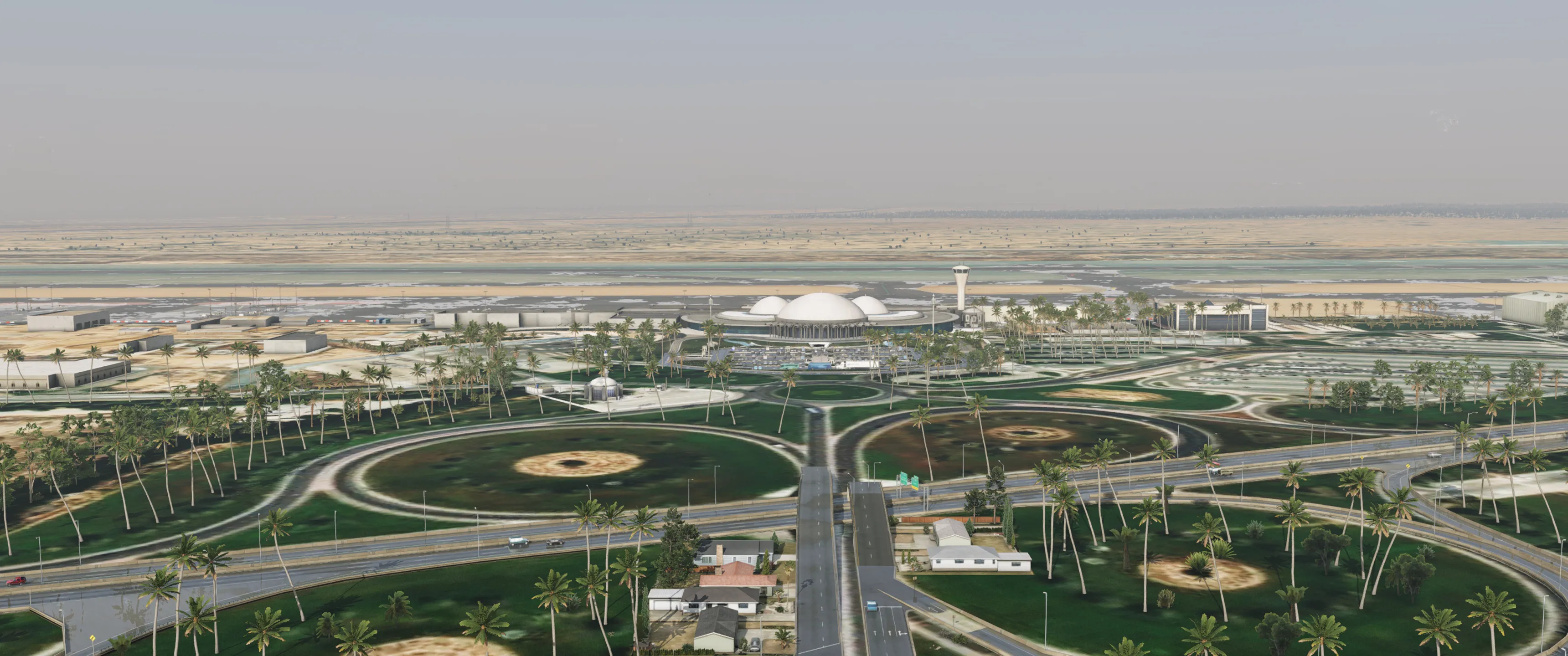 Аэропорт OMSJ ( Шарджа, ОАЭ )