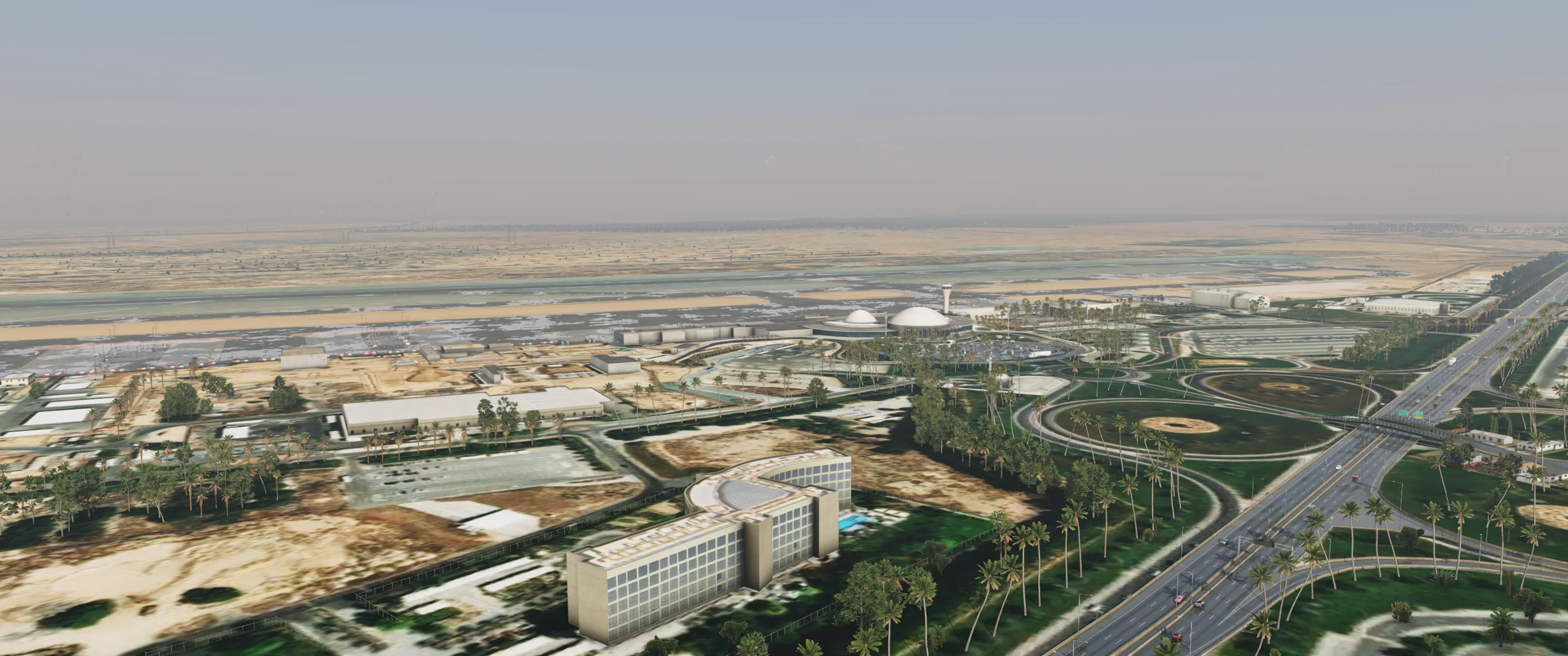 Аэропорт OMSJ ( Шарджа, ОАЭ )