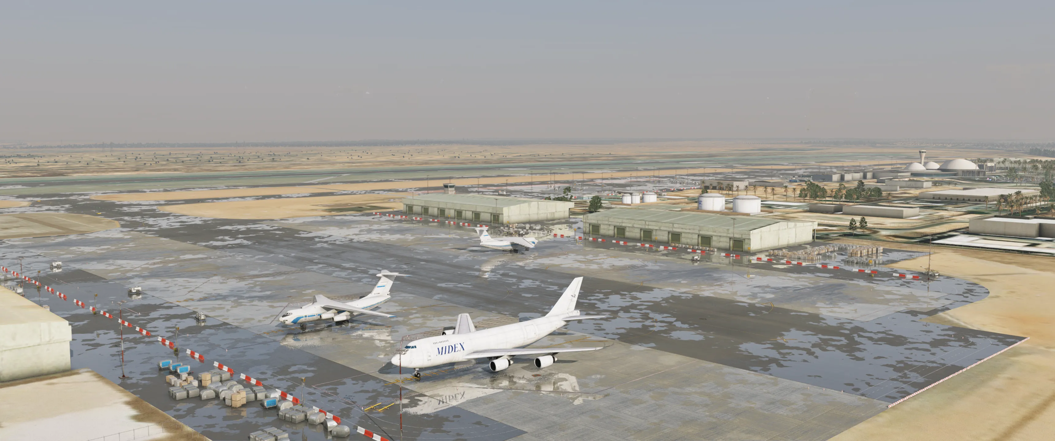 Аэропорт OMSJ ( Шарджа, ОАЭ )