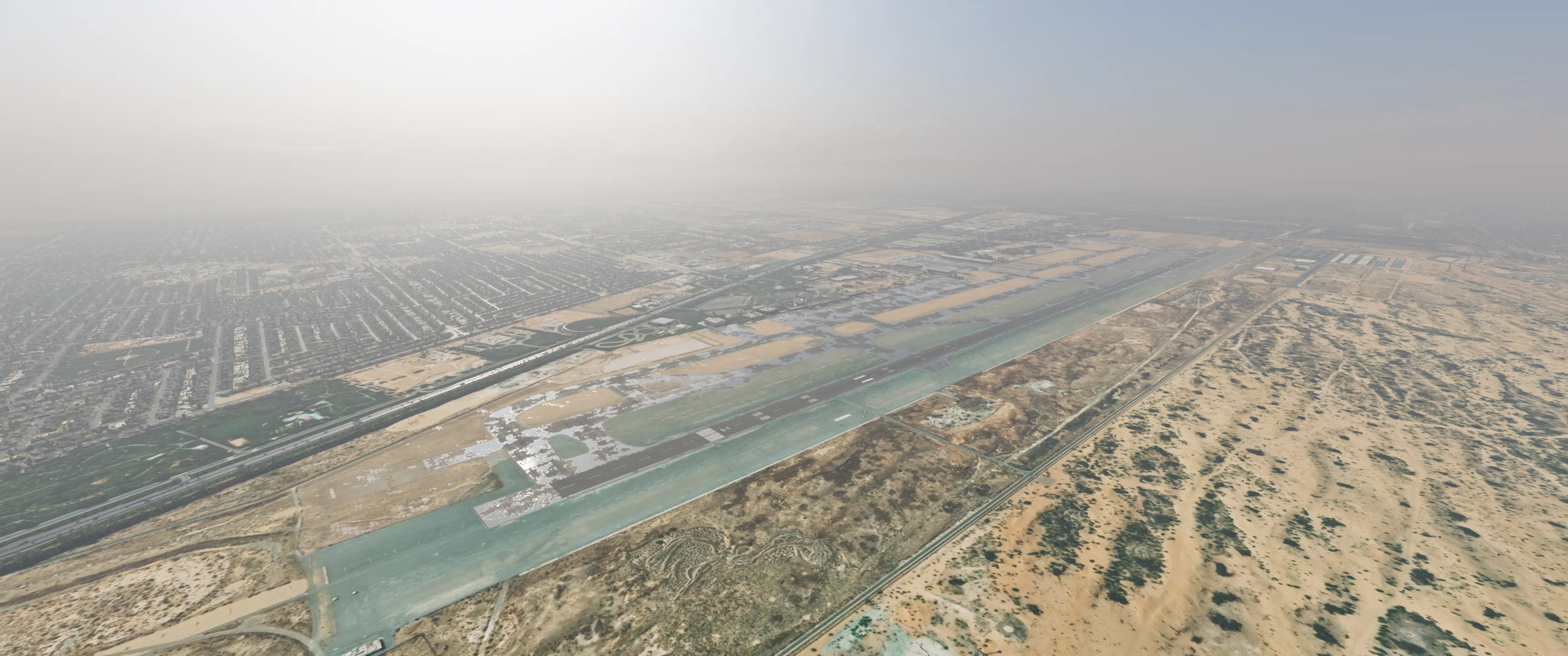 Аэропорт OMSJ ( Шарджа, ОАЭ )