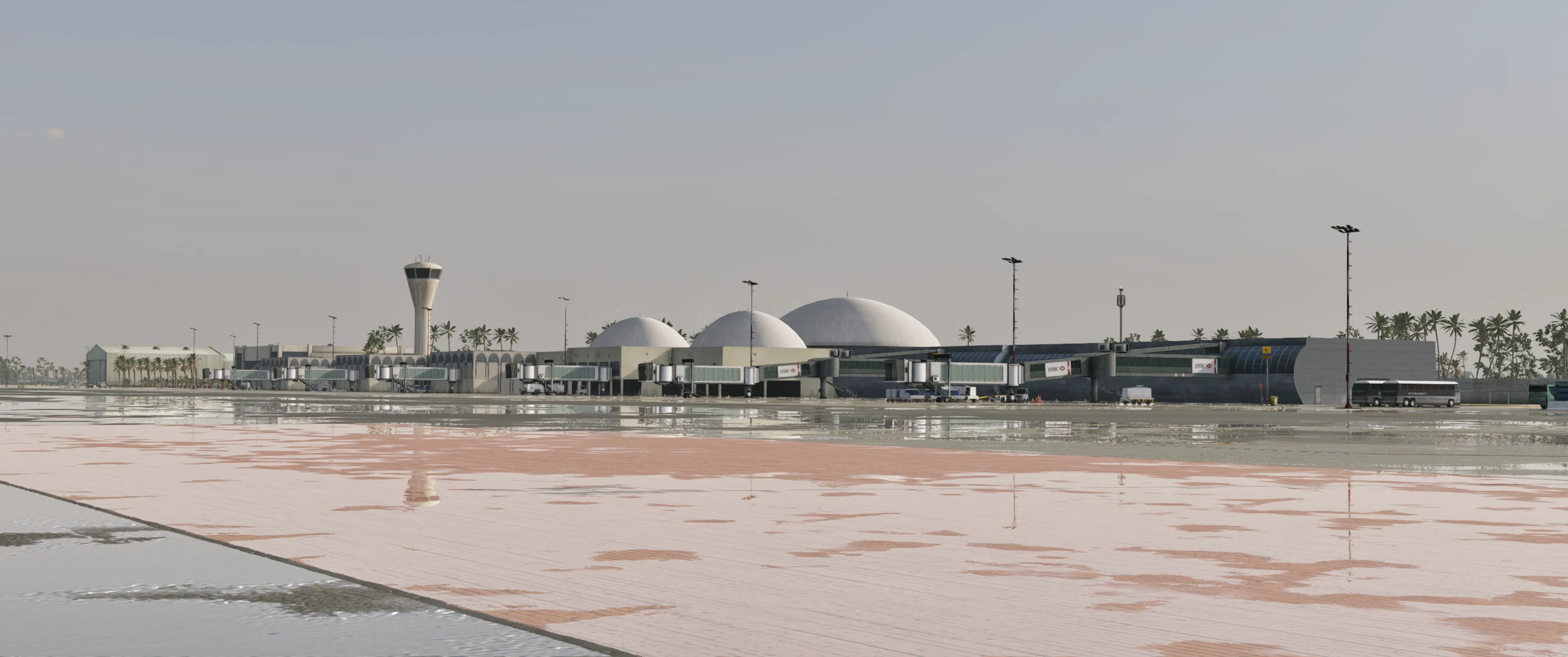Аэропорт OMSJ ( Шарджа, ОАЭ )