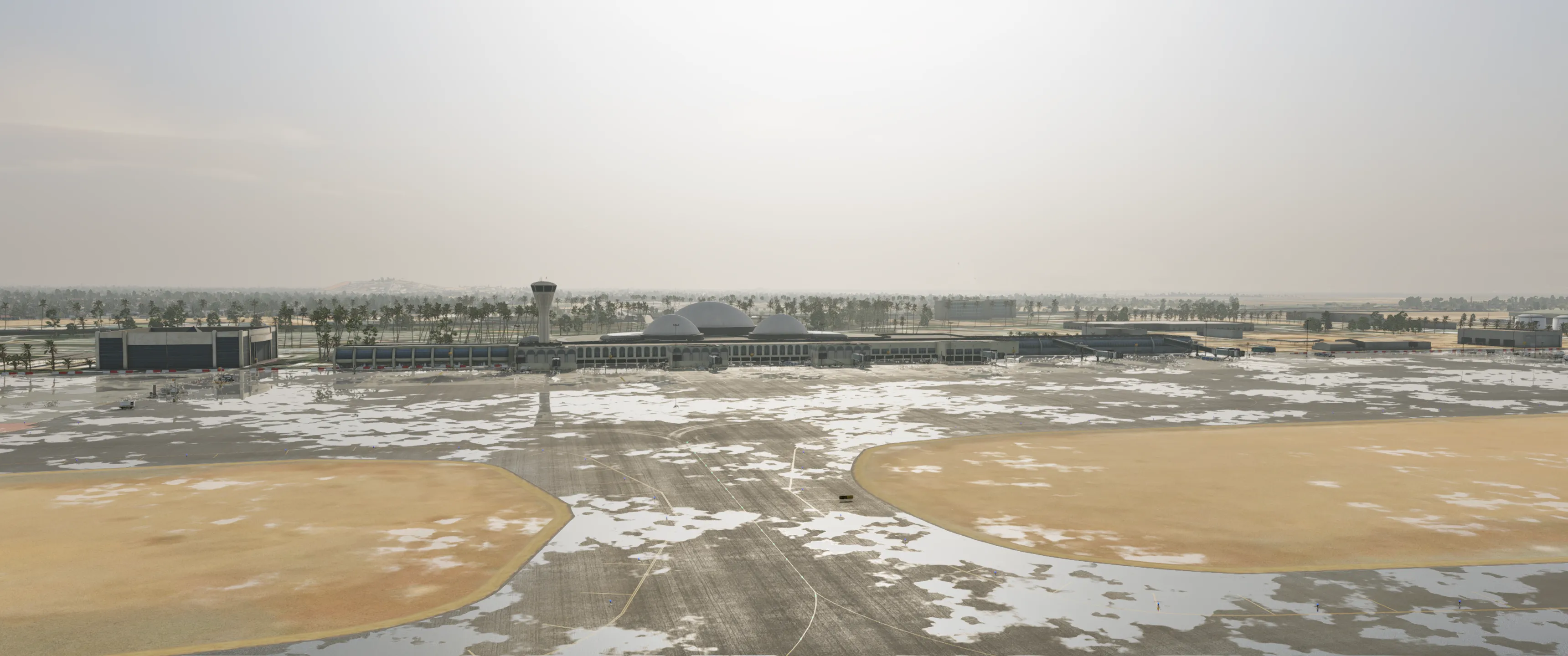 Аэропорт OMSJ ( Шарджа, ОАЭ )