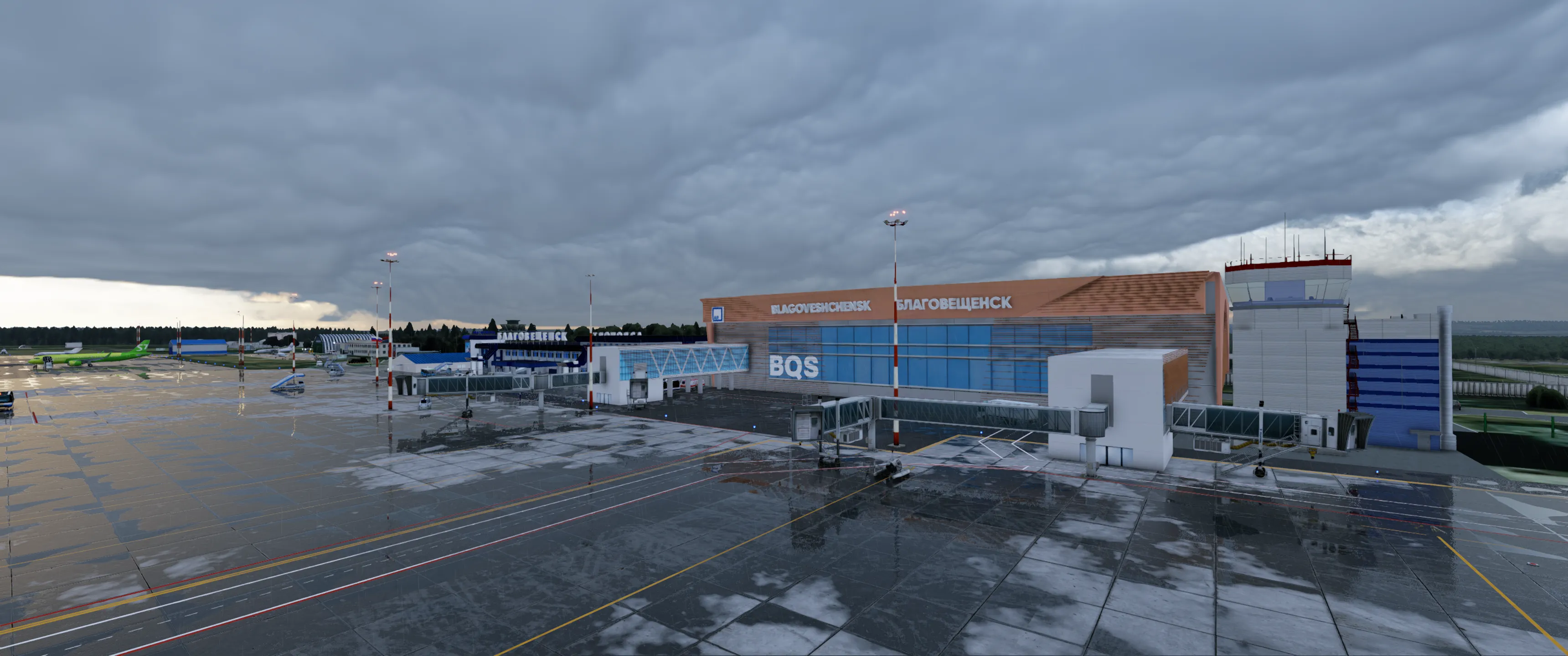 Аэропорт UHBB ( Благовещенск, Россия ) x12