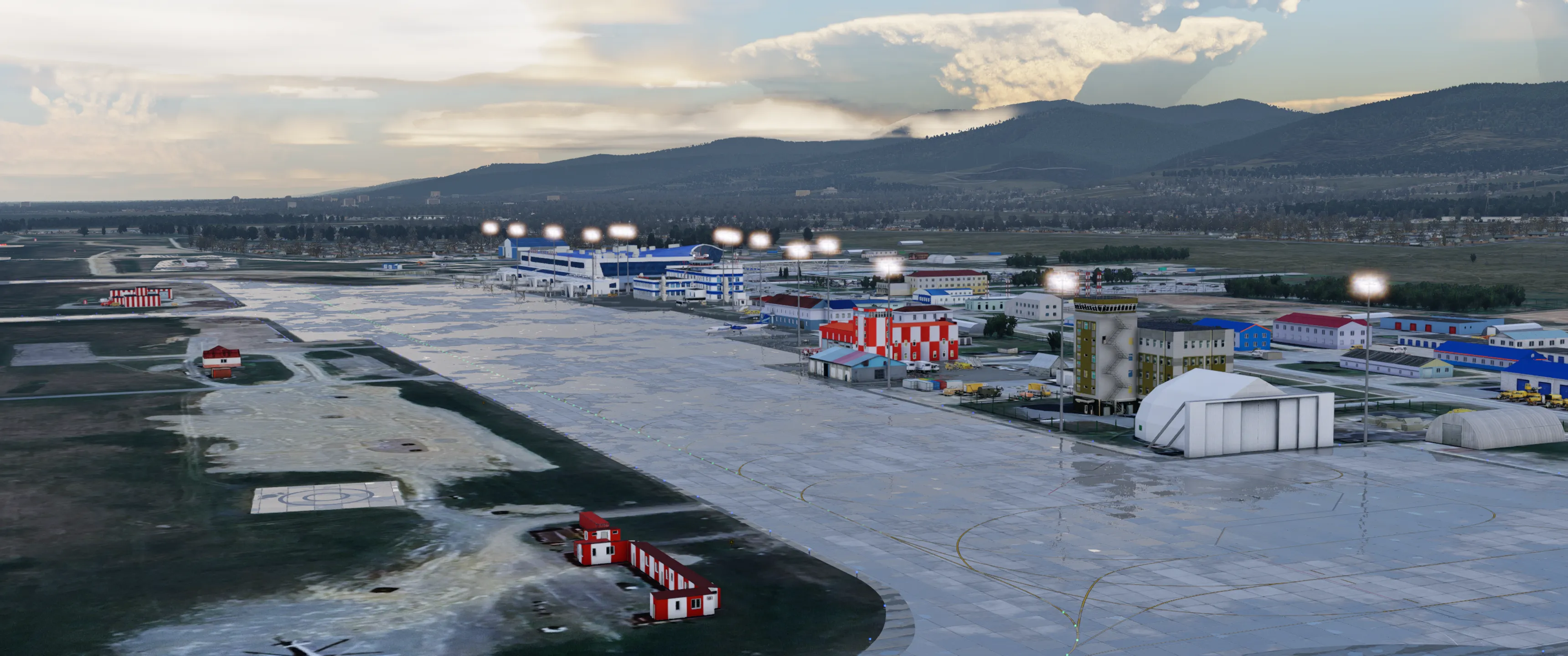 Аэропорт UHSS ( Южно-Сахалинск, Россия ) x12