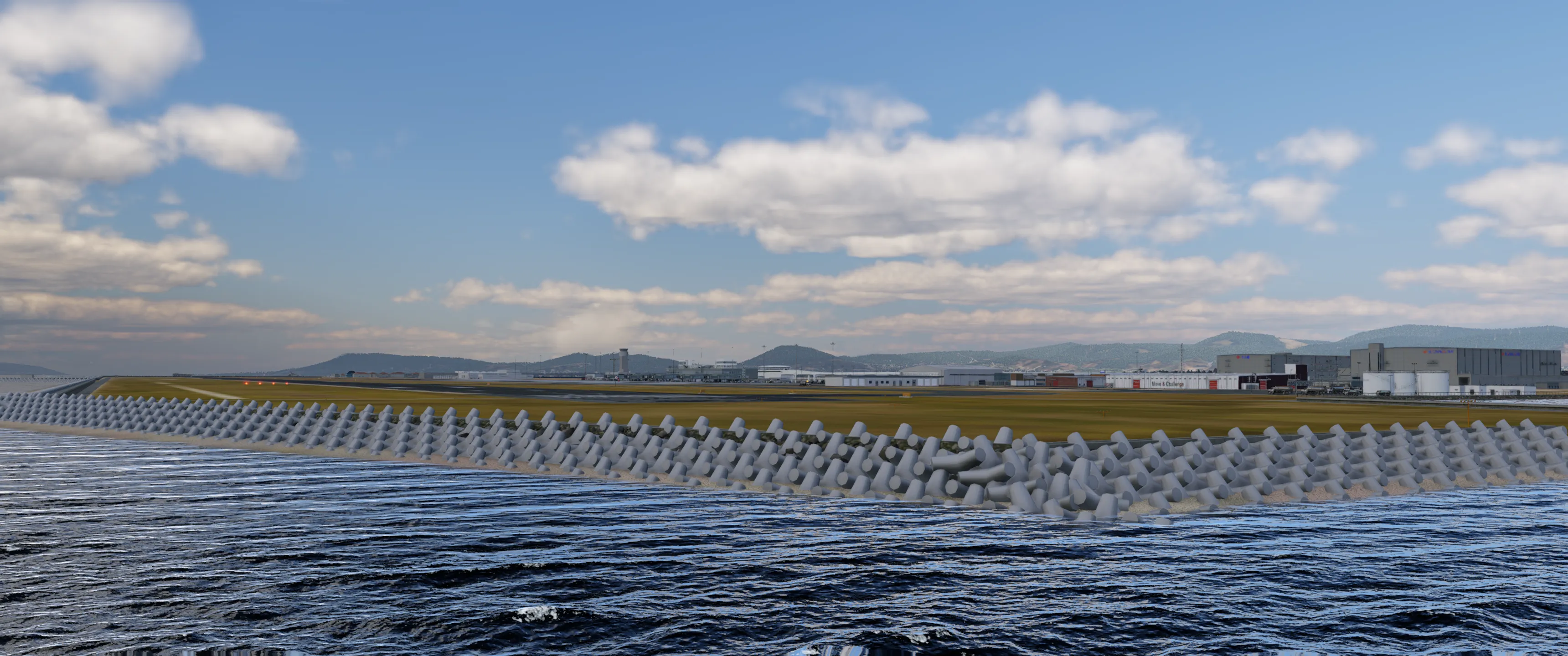 Аэропорт RJBE ( Кобе, Япония )