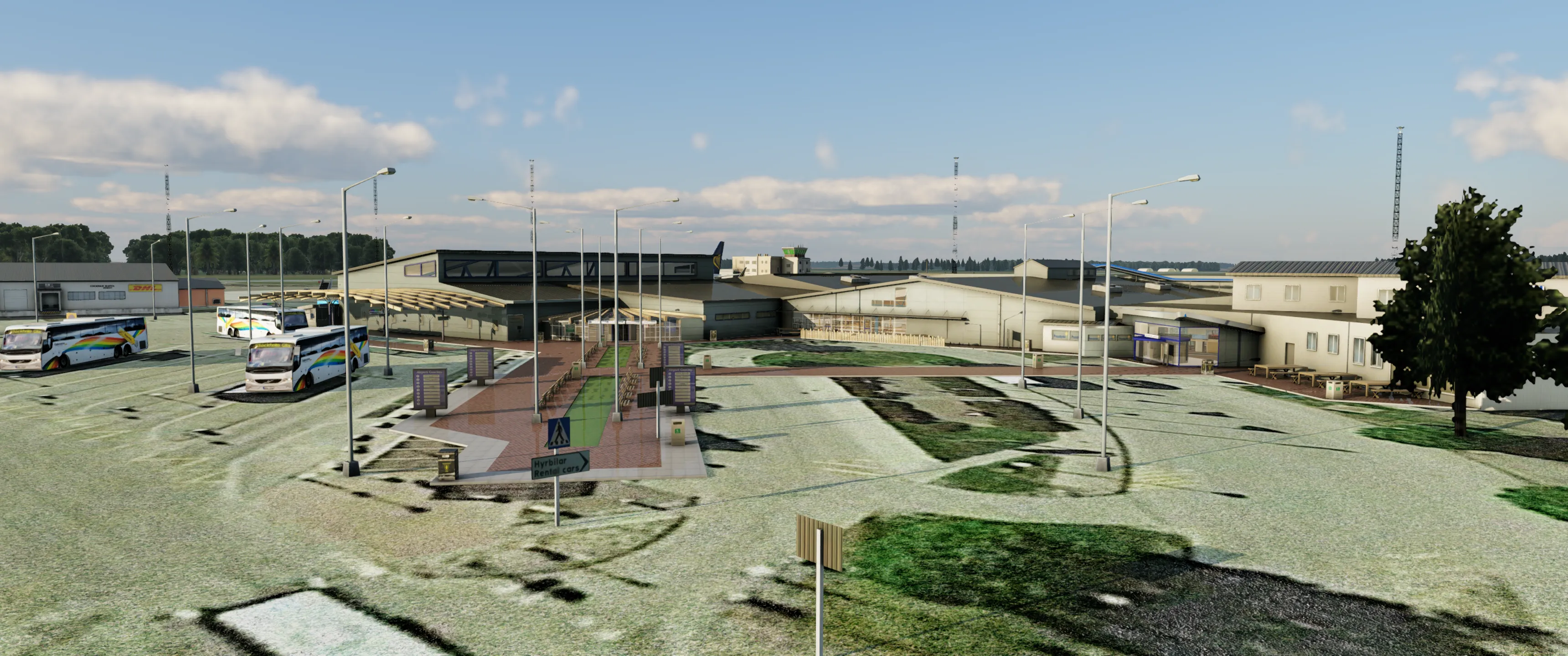 Аэропорт ESKN ( Нючёпинг, Швеция )