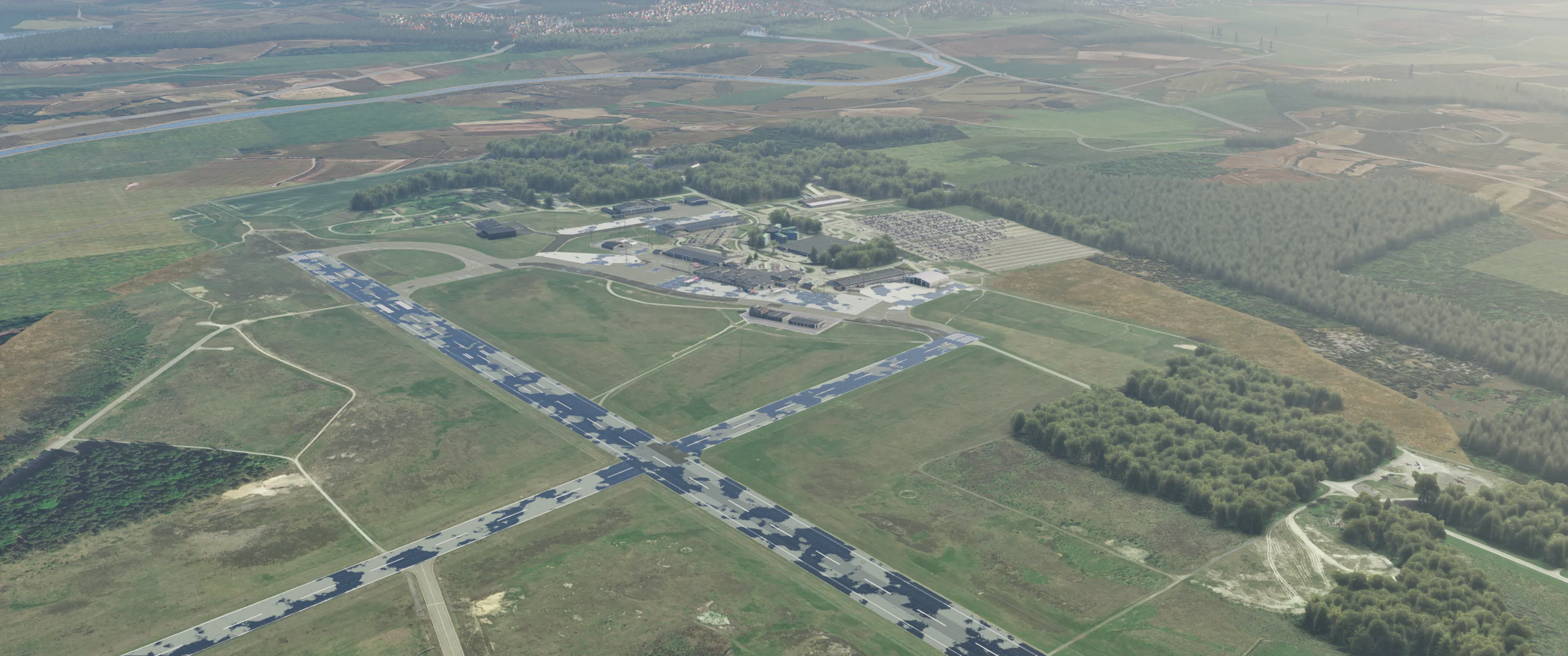 Аэропорт ESKN ( Нючёпинг, Швеция )