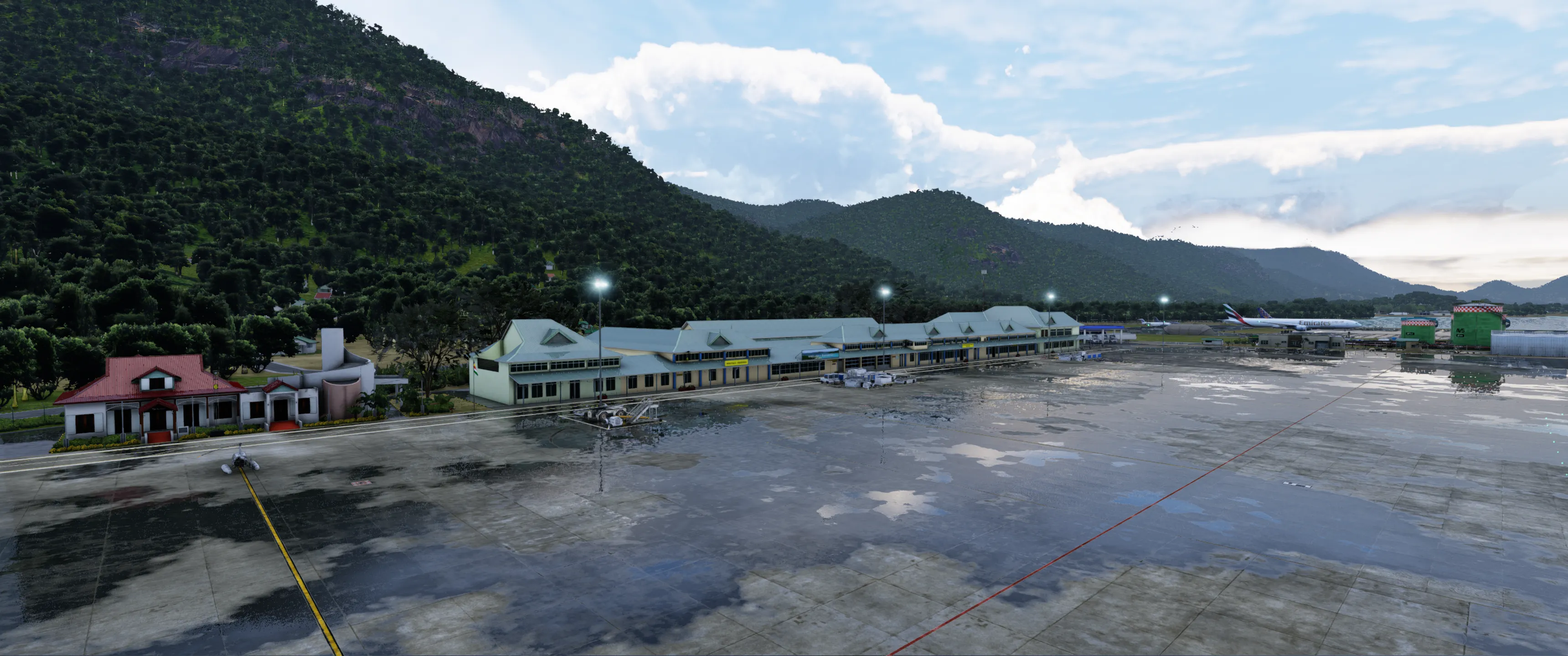 Аэропорт FSIA ( Виктория, Сейшельские острова )