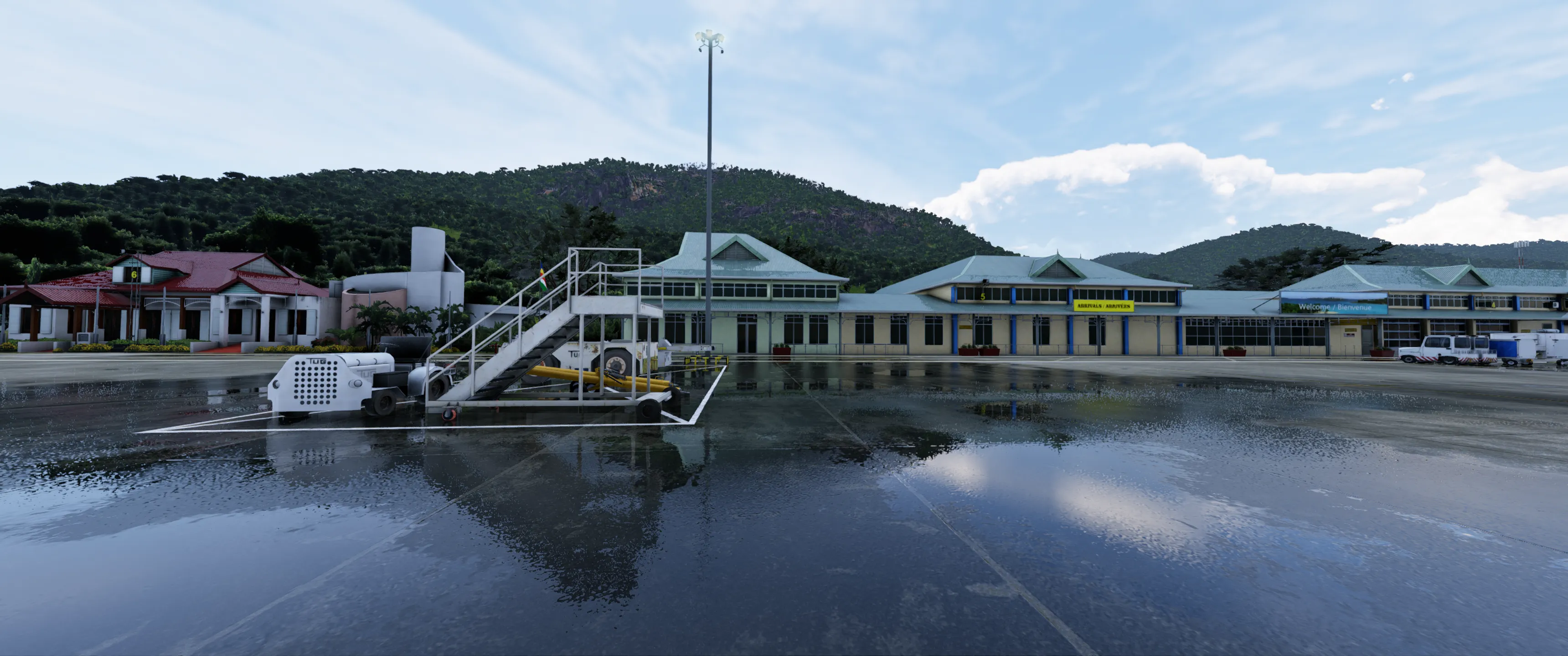 Аэропорт FSIA ( Виктория, Сейшельские острова )