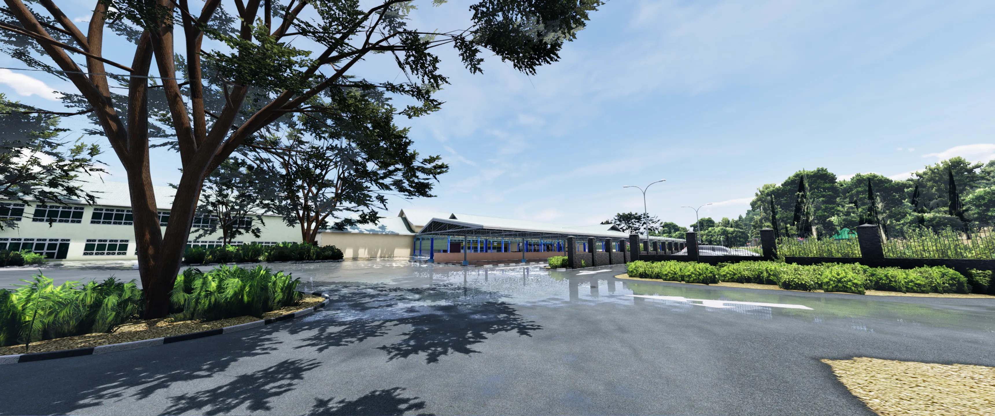 Аэропорт FSIA ( Виктория, Сейшельские острова )