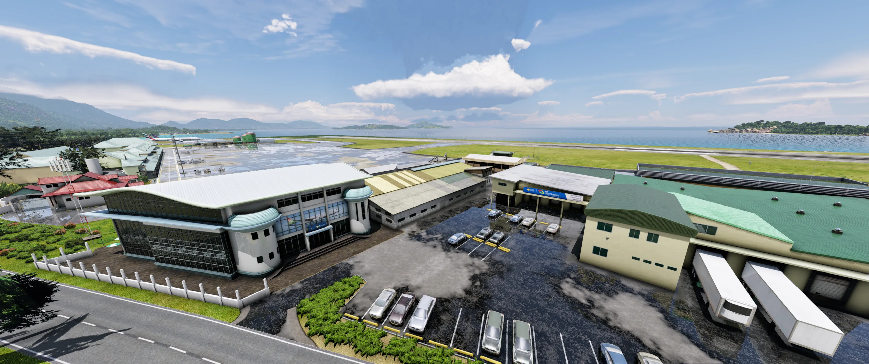 Аэропорт FSIA ( Виктория, Сейшельские острова )