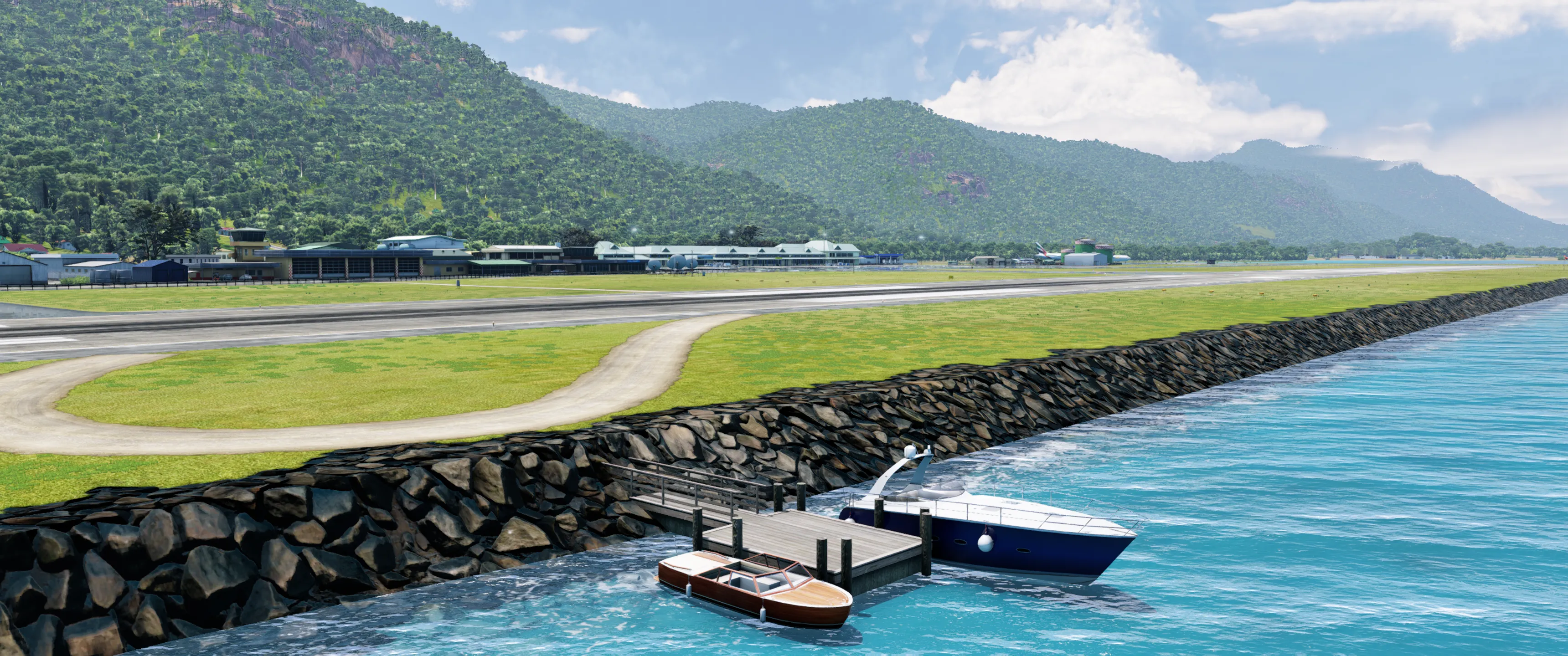 Аэропорт FSIA ( Виктория, Сейшельские острова )