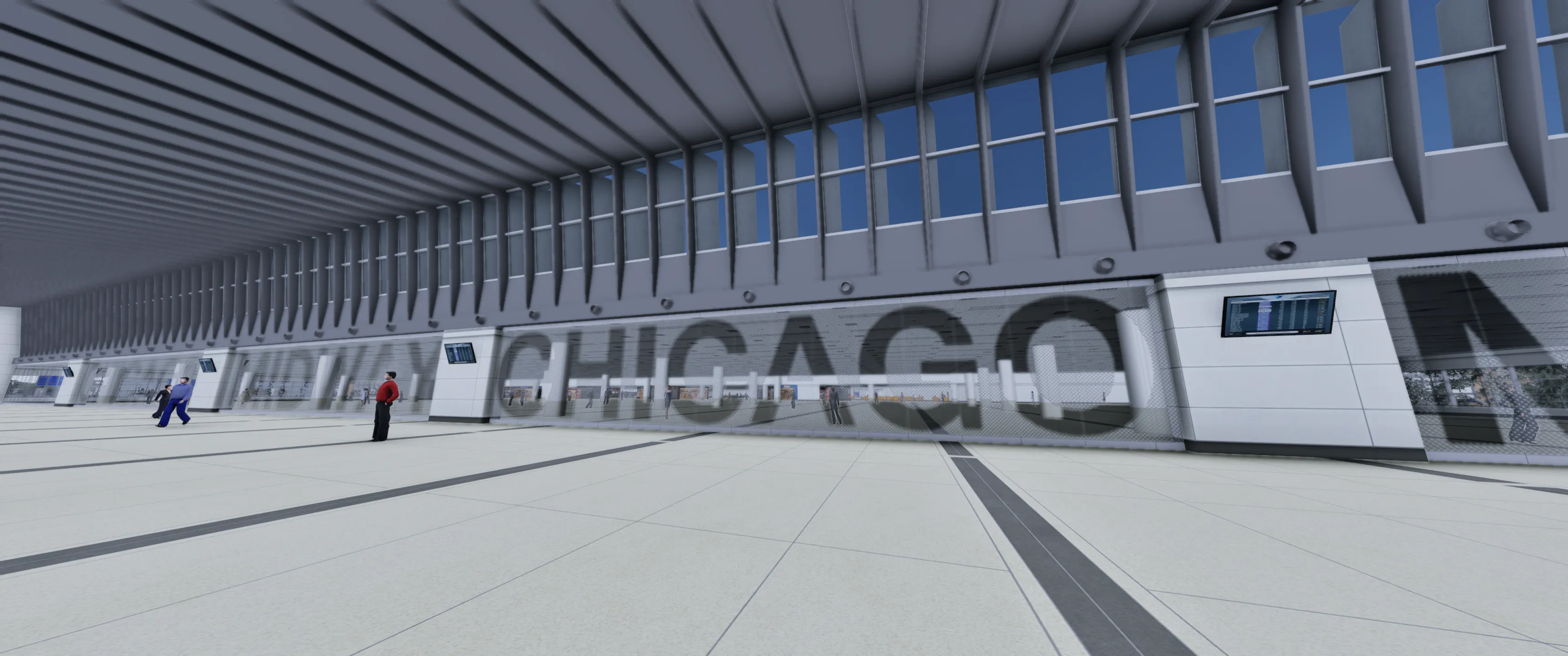 Аэропорт KMDW ( Чикаго, США ) + город