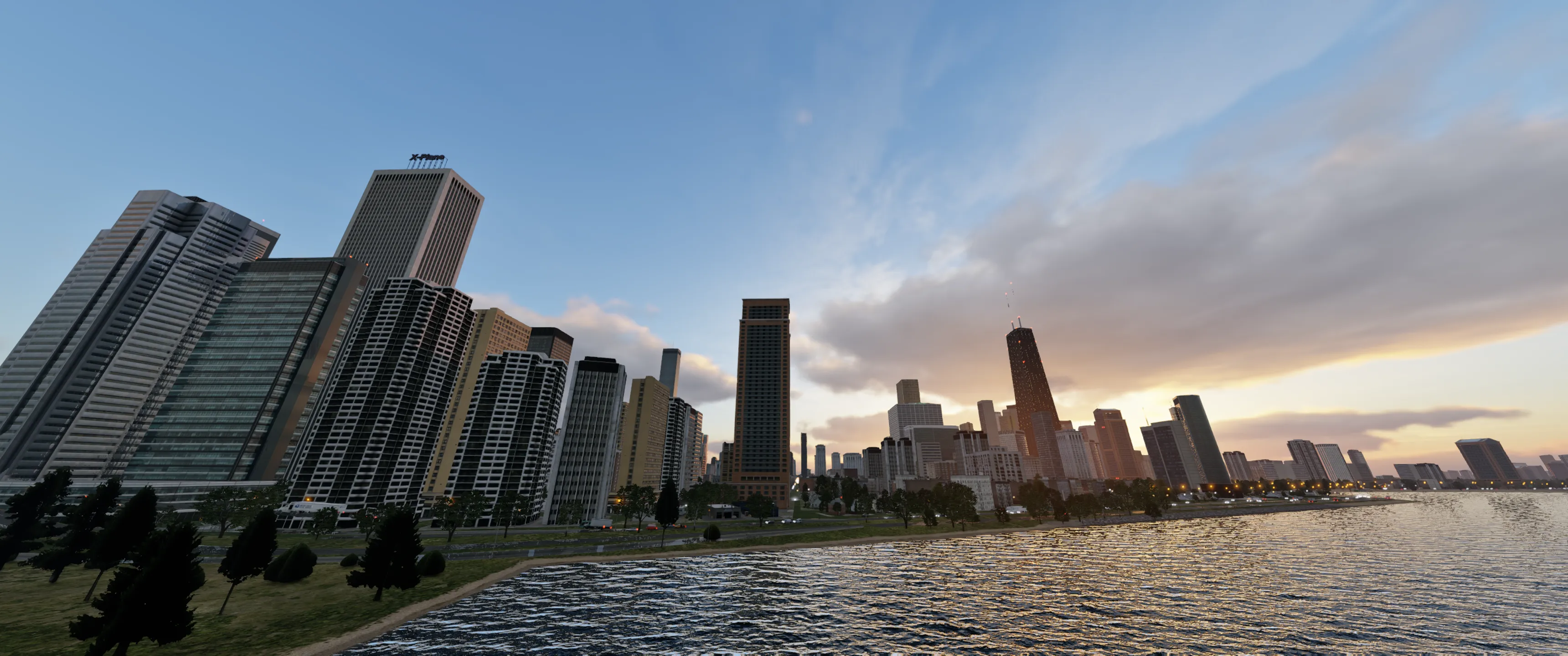 Аэропорт KMDW ( Чикаго, США ) + город