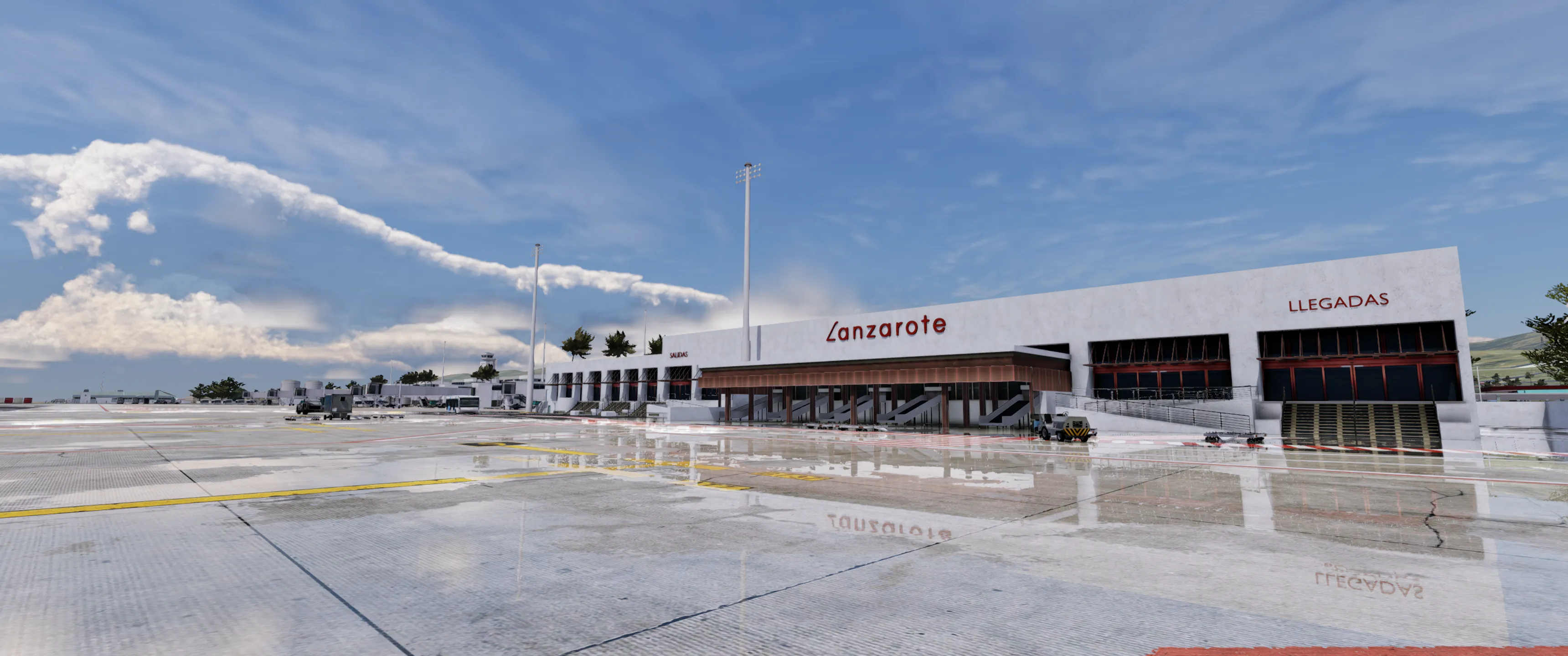 Аэропорт GCRR ( Лансароте, Испания )