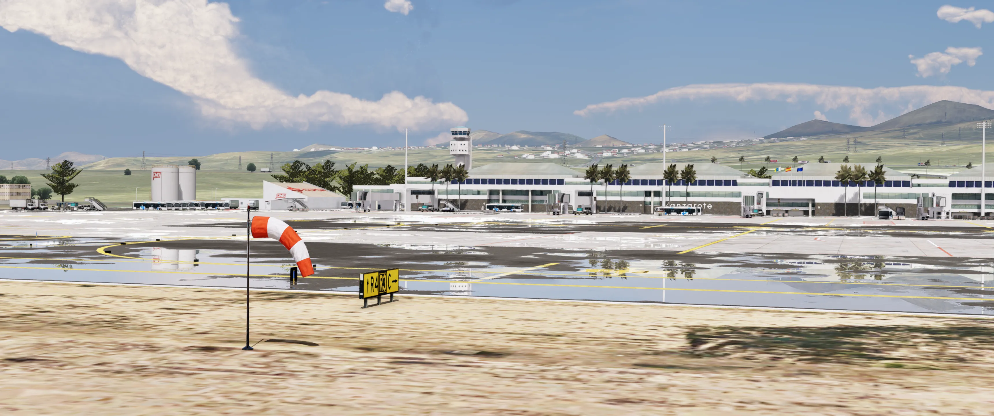 Аэропорт GCRR ( Лансароте, Испания )