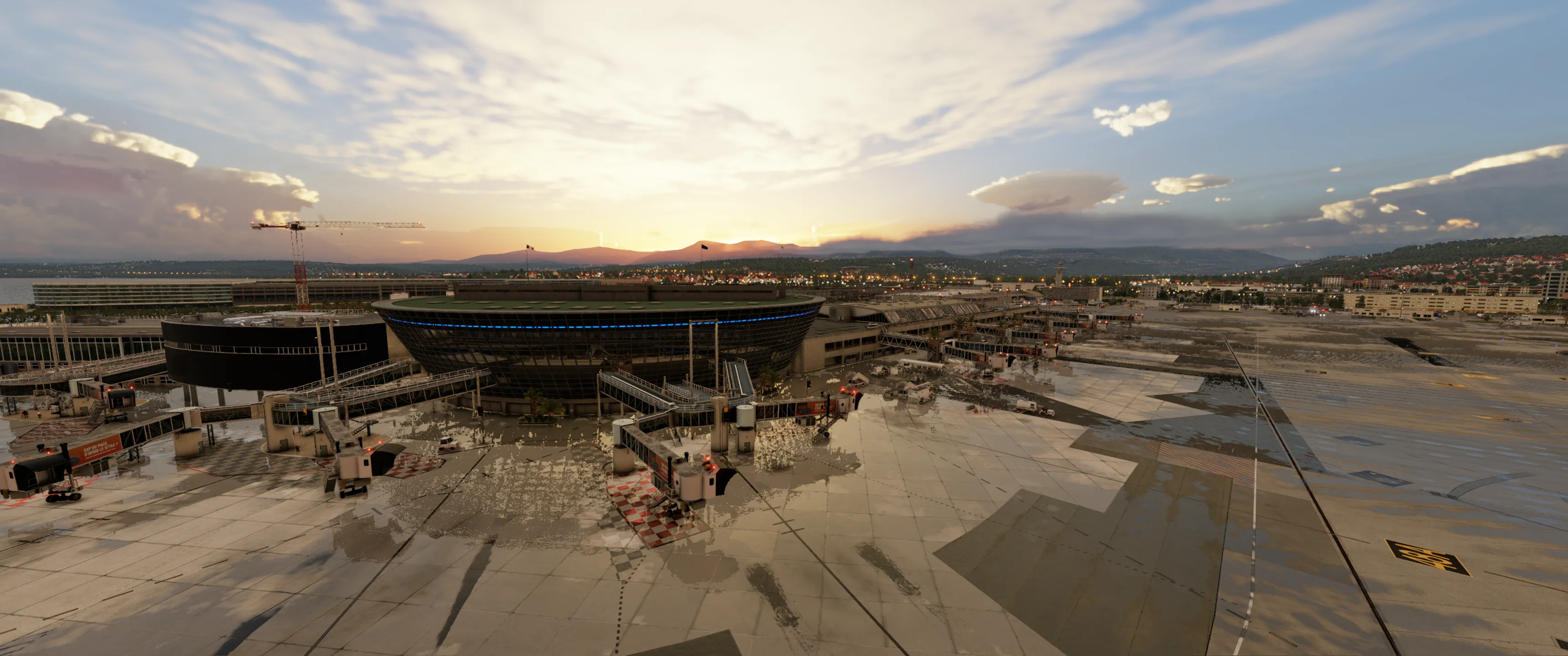 Аэропорт LFMN ( Ницца, Франция ) x12