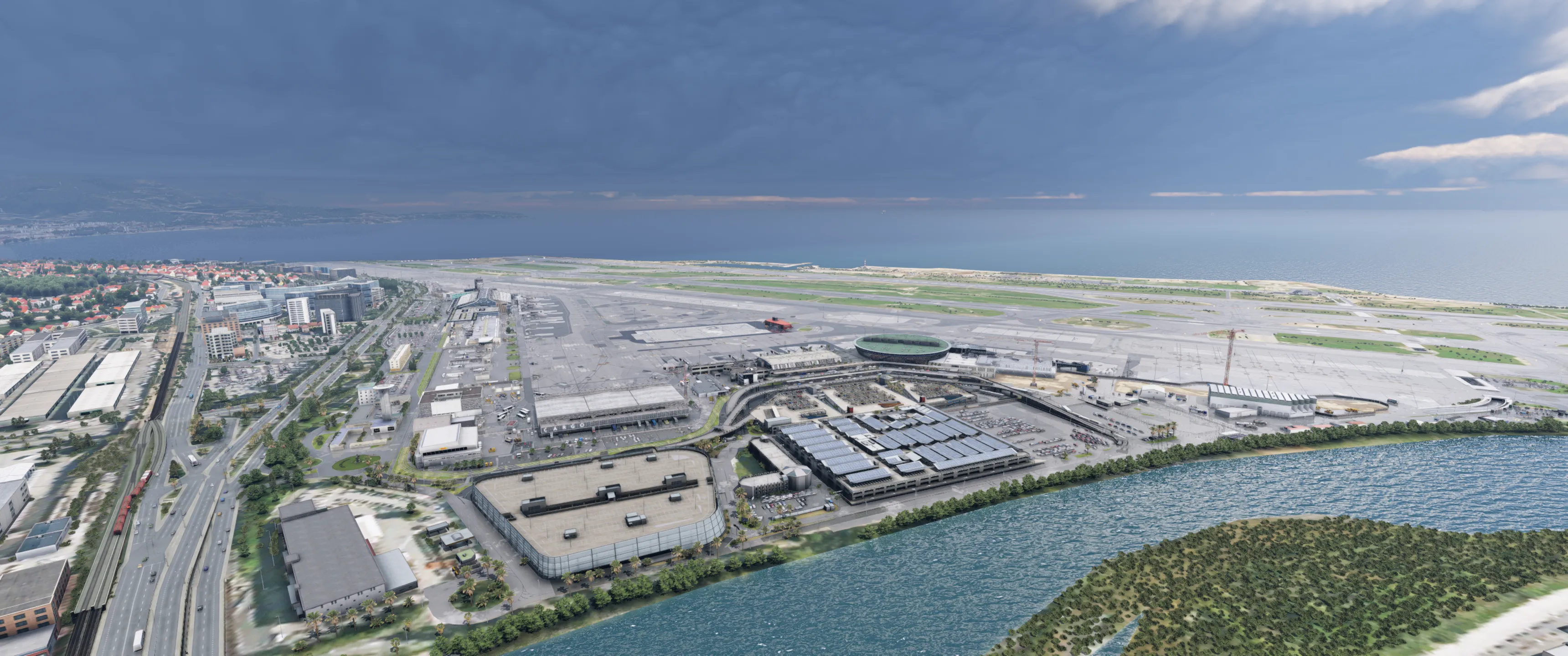 Аэропорт LFMN ( Ницца, Франция ) x12