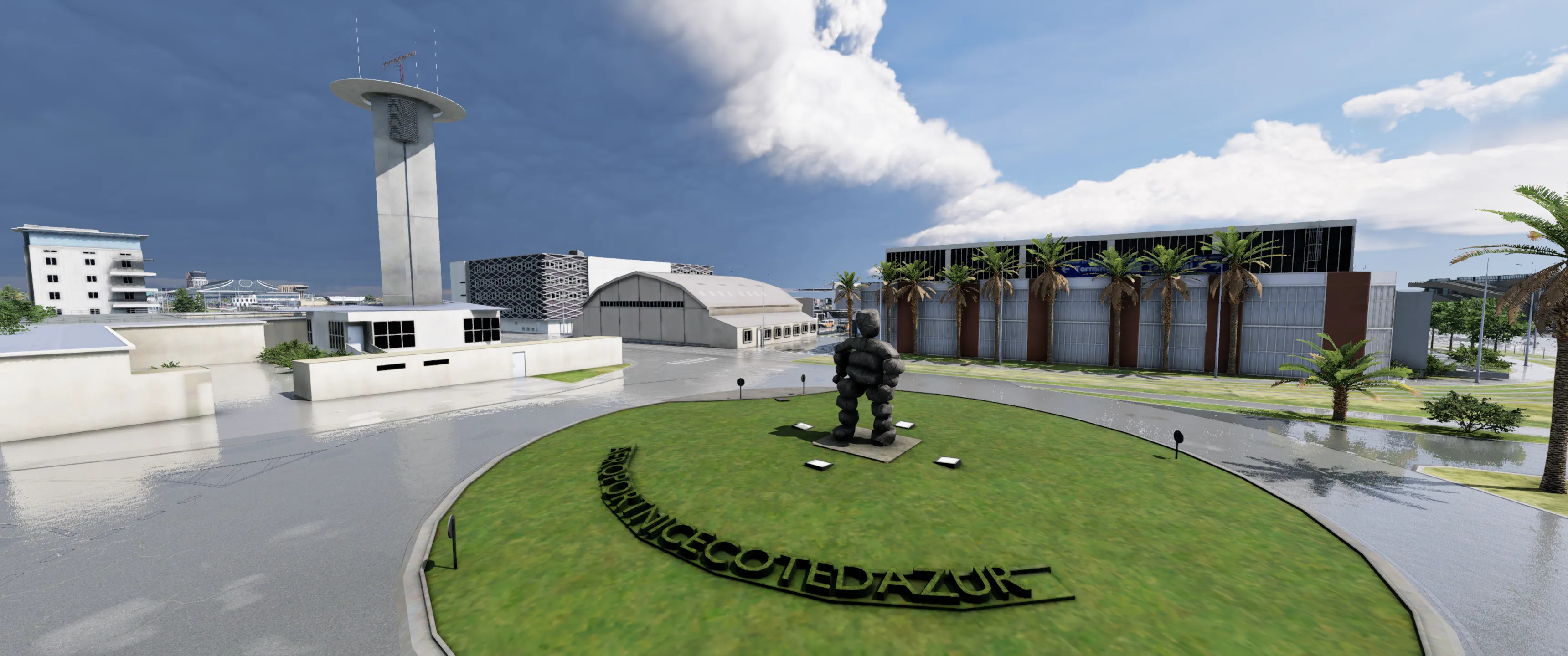 Аэропорт LFMN ( Ницца, Франция ) x12