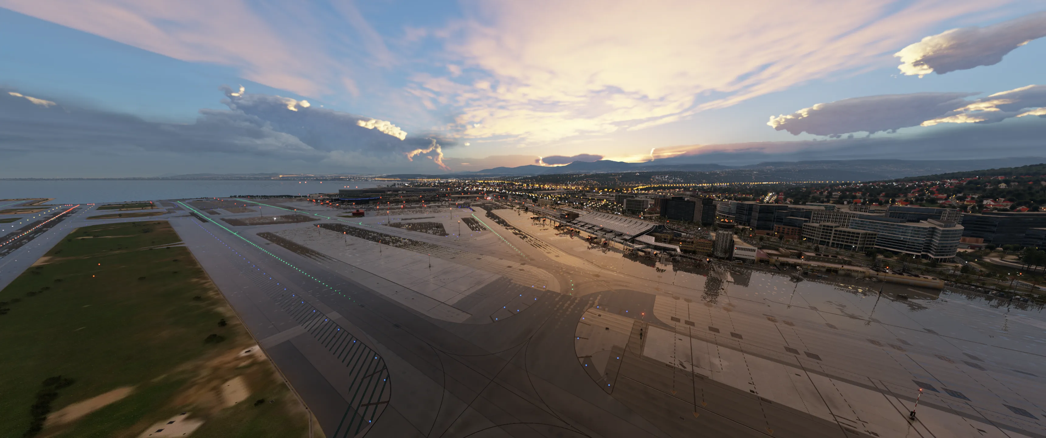 Аэропорт LFMN ( Ницца, Франция ) x12