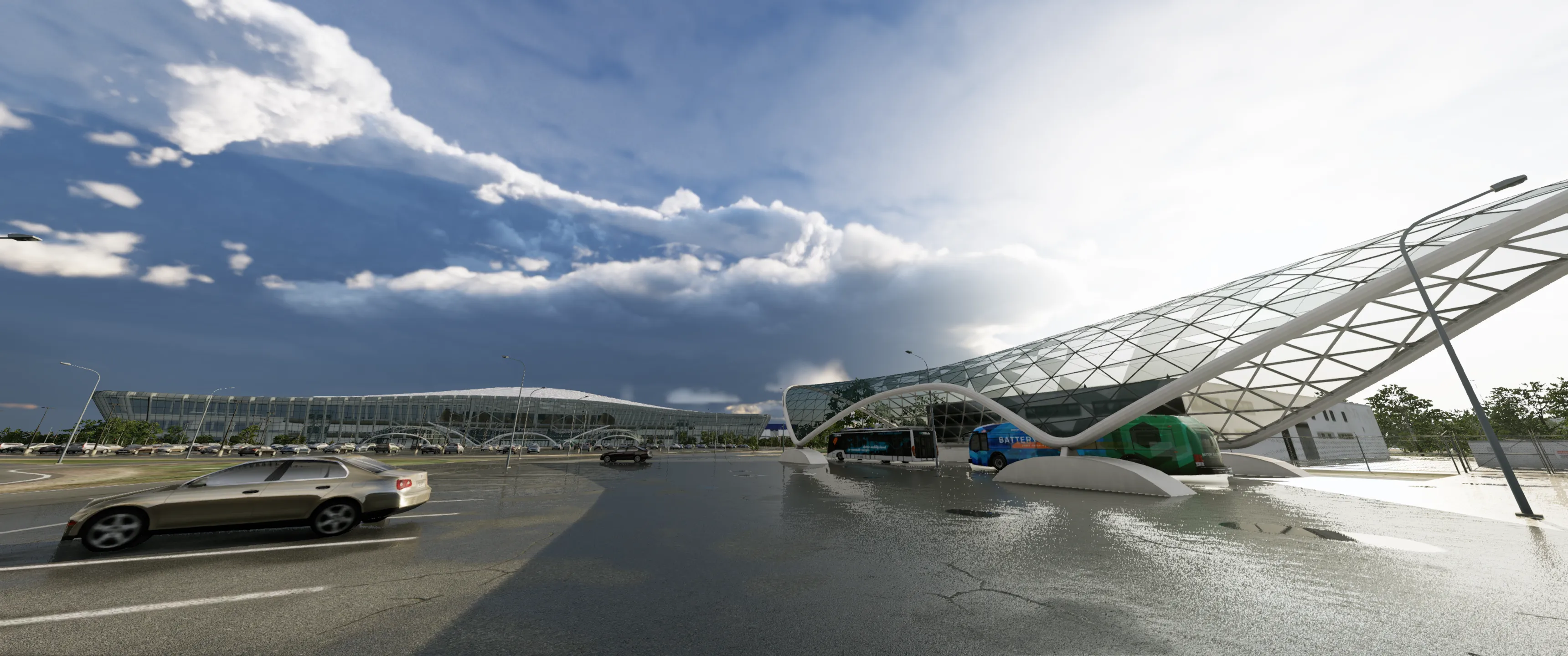 Аэропорт UBBB ( Баку, Азербайджан ) x12